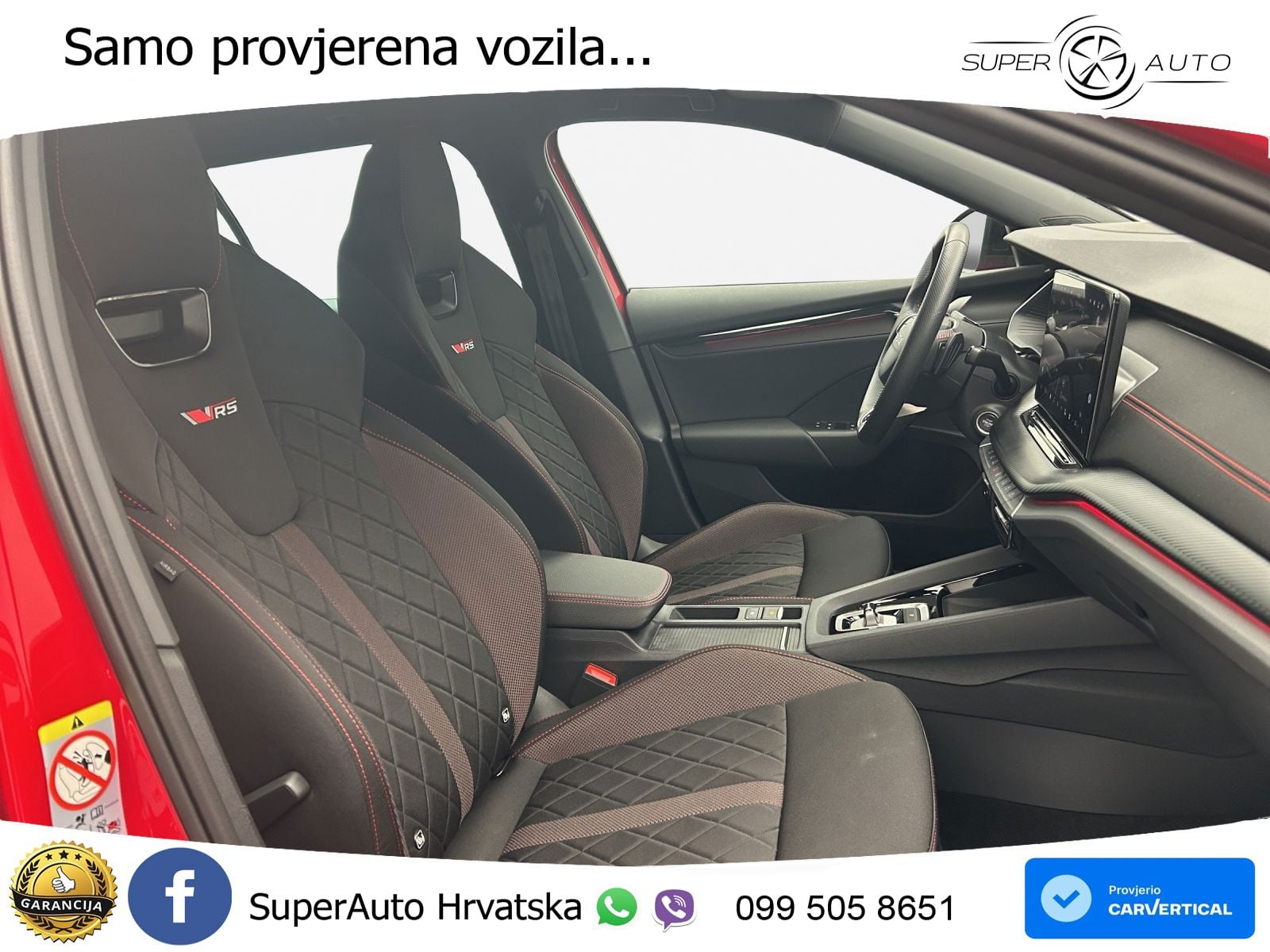 Škoda Octavia Combi RS 2.0 TSI (265 KS) DSG LED+GR SJED+ACC