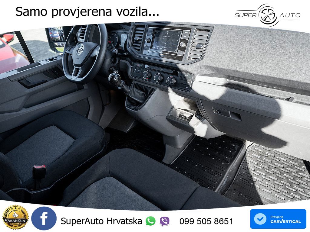 Volkswagen Crafter 35 2.0 TDI L3H2 FWD KAMERA PDC KLIMA 177 KS