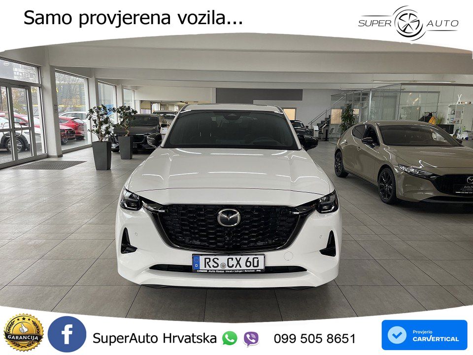 Mazda CX-60 3.3 e-Skyactiv D (254 KS) AWD Automatic MATRIX+GR SJED+KAM