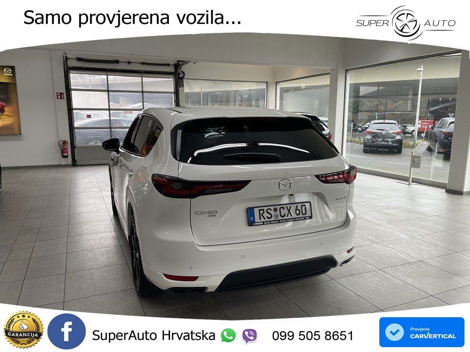 Mazda CX-60 3.3 e-Skyactiv D (254 KS) AWD Automatic MATRIX+GR SJED+KAM