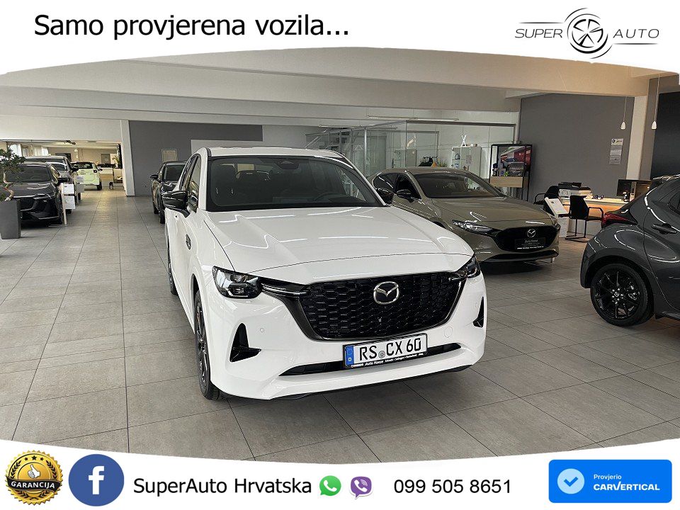 Mazda CX-60 3.3 e-Skyactiv D (254 KS) AWD Automatic MATRIX+GR SJED+KAM