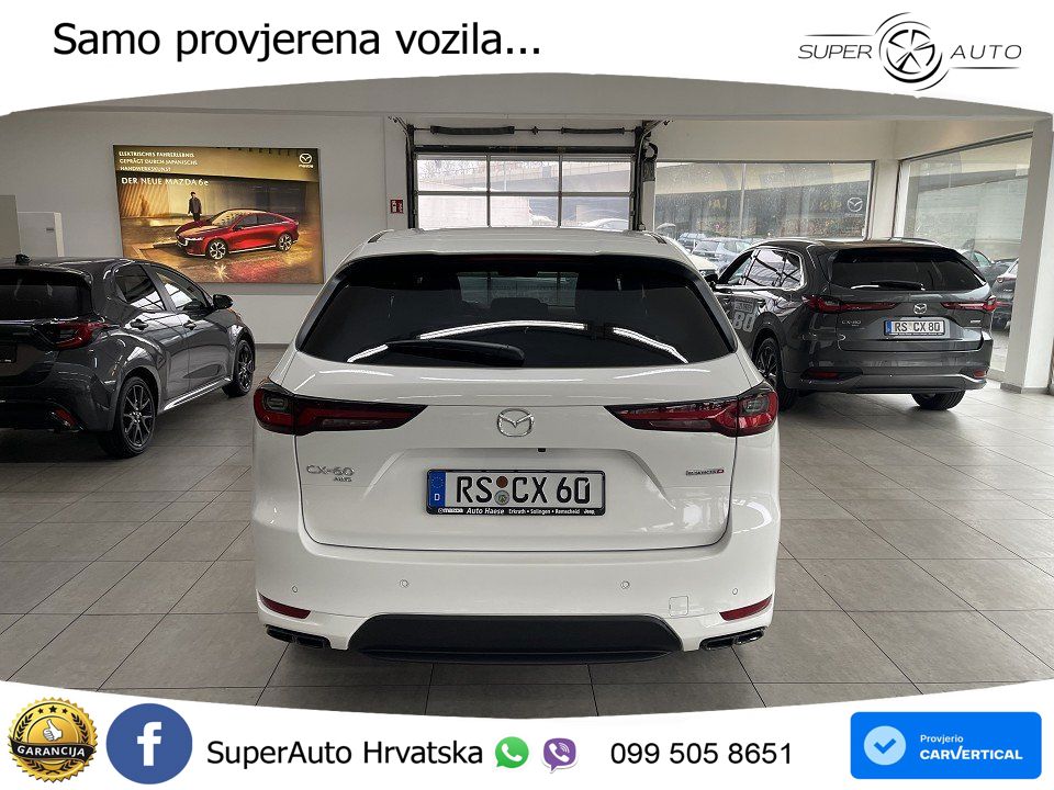 Mazda CX-60 3.3 e-Skyactiv D (254 KS) AWD Automatic MATRIX+GR SJED+KAM