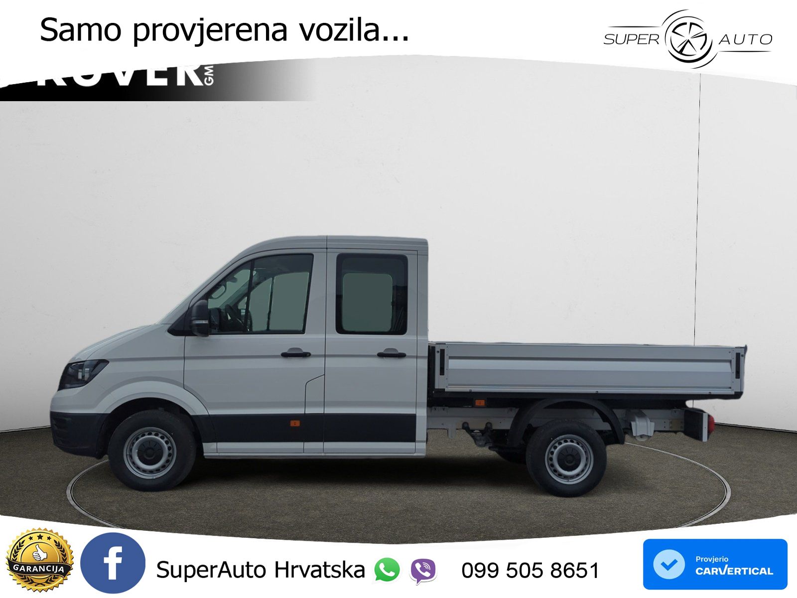 Volkswagen Crafter Doka 35 Pritsche 2.0 TDI MR 7S*AHK*PDC 140 KS