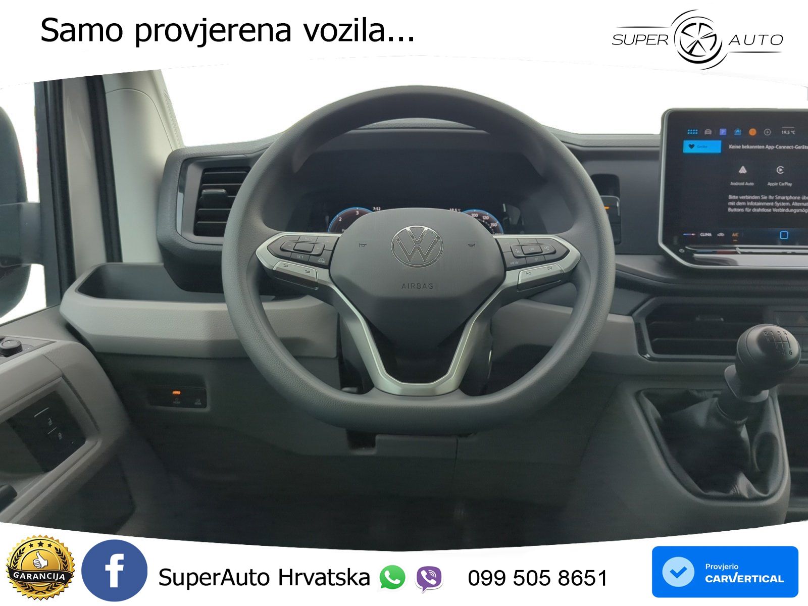 Volkswagen Crafter Doka 35 Pritsche 2.0 TDI MR 7S*AHK*PDC 140 KS