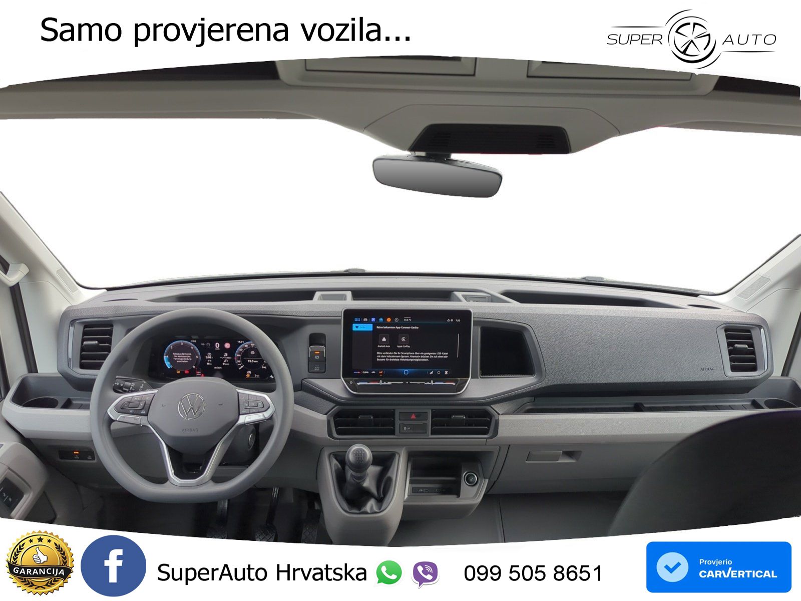 Volkswagen Crafter Doka 35 Pritsche 2.0 TDI MR 7S*AHK*PDC 140 KS