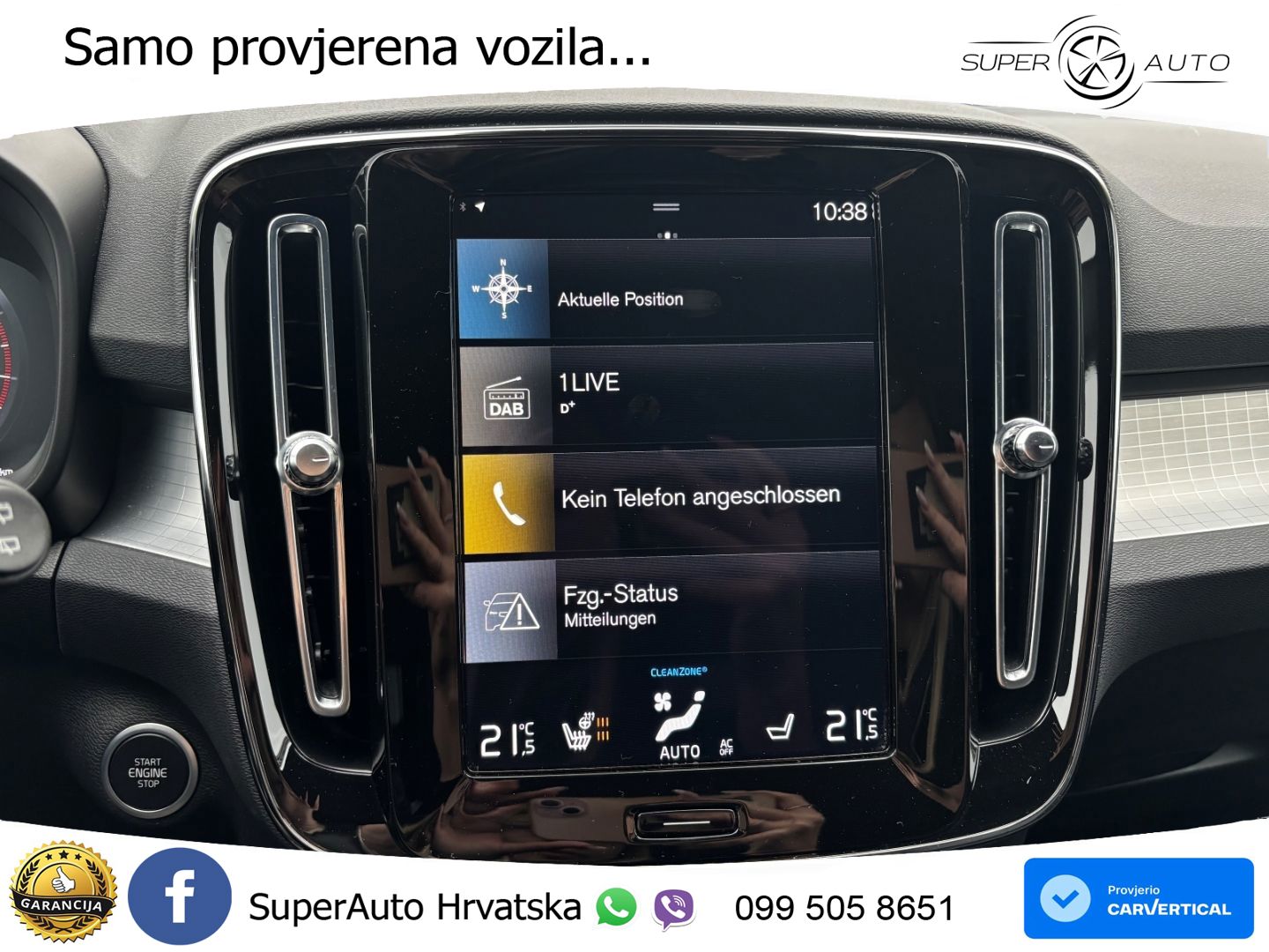 Volvo XC40 1.5 T2 129 KS Automatic LED+GR SJED+ACC