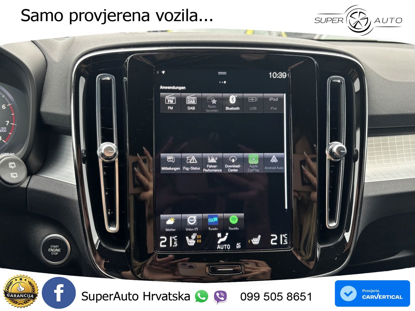 Volvo XC40 1.5 T2 129 KS Automatic LED+GR SJED+ACC