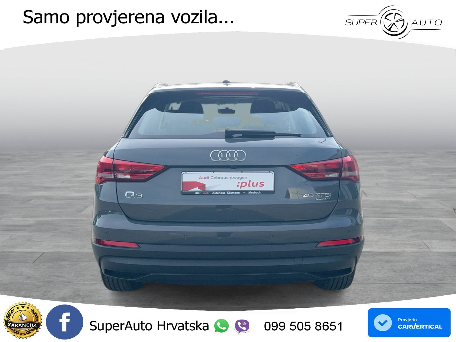Audi Q3 40 TFSI (190 KS) quattro S tronic