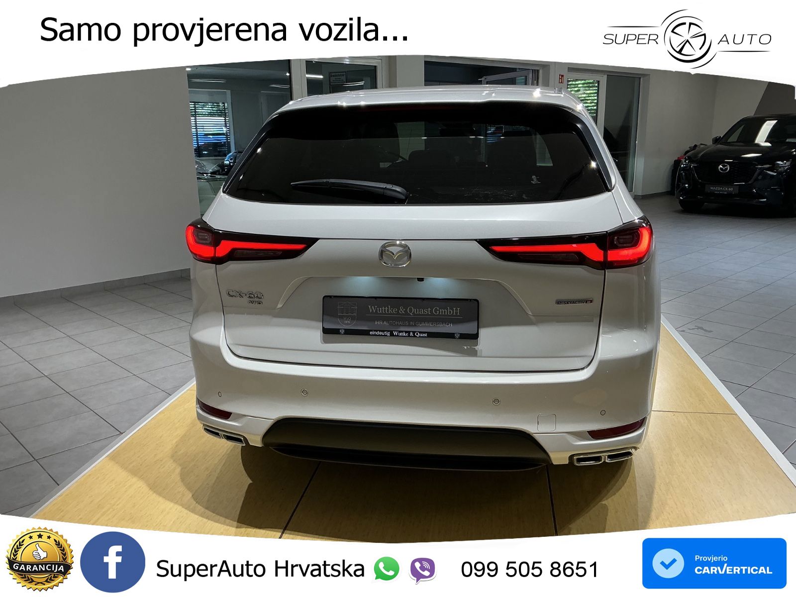 Mazda CX-60 3.3 e-Skyactiv D (254 KS) AWD Automatic LED+GR SJED+ACC