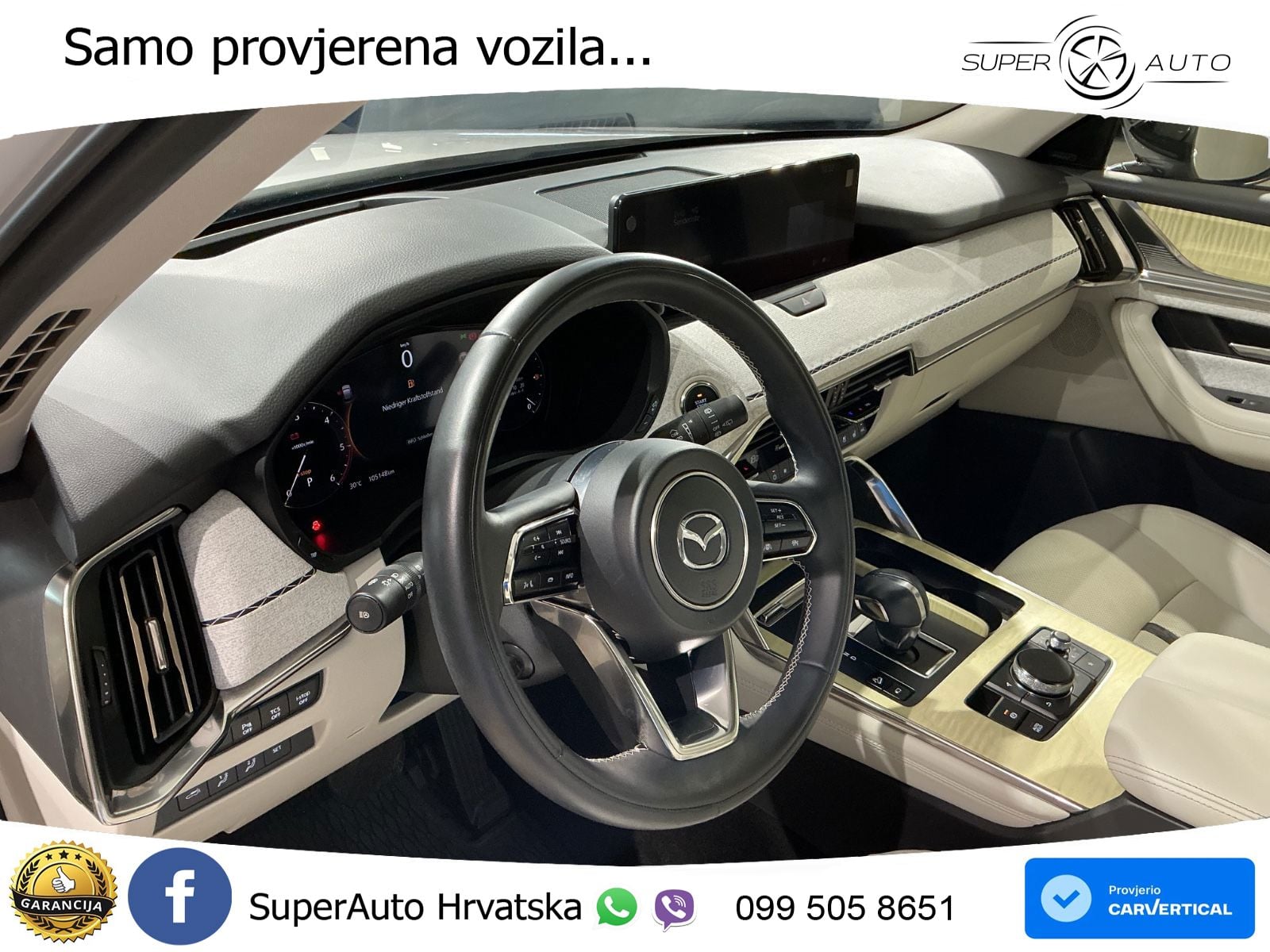 Mazda CX-60 3.3 e-Skyactiv D (254 KS) AWD Automatic LED+GR SJED+ACC