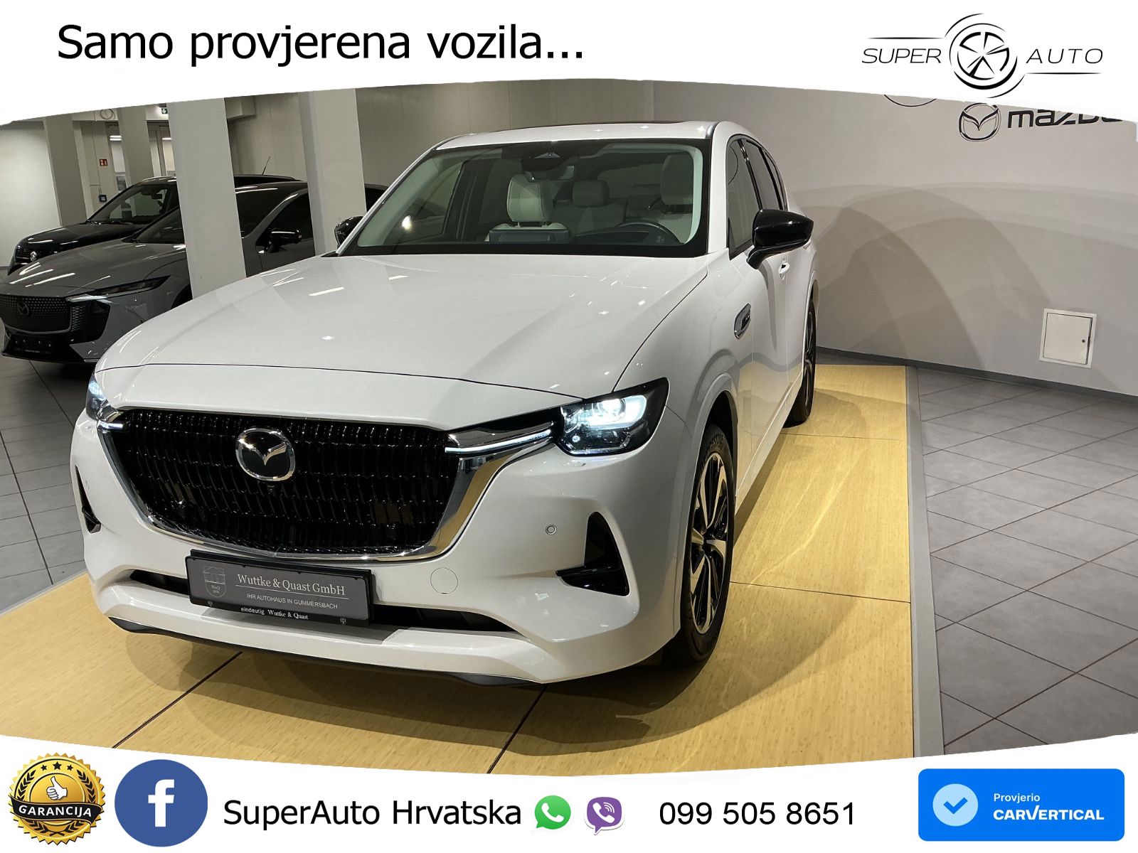 Mazda CX-60 3.3 e-Skyactiv D (254 KS) AWD Automatic LED+GR SJED+ACC