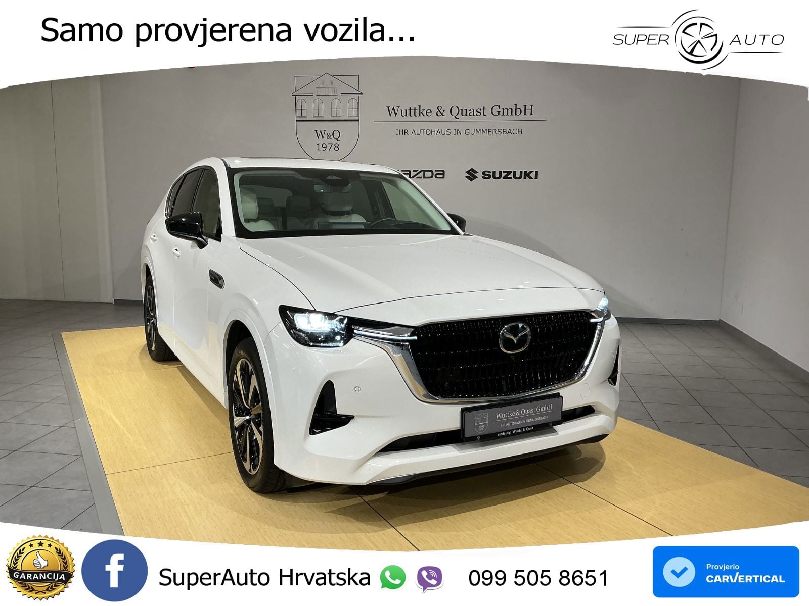 Mazda CX-60 3.3 e-Skyactiv D (254 KS) AWD Automatic LED+GR SJED+ACC