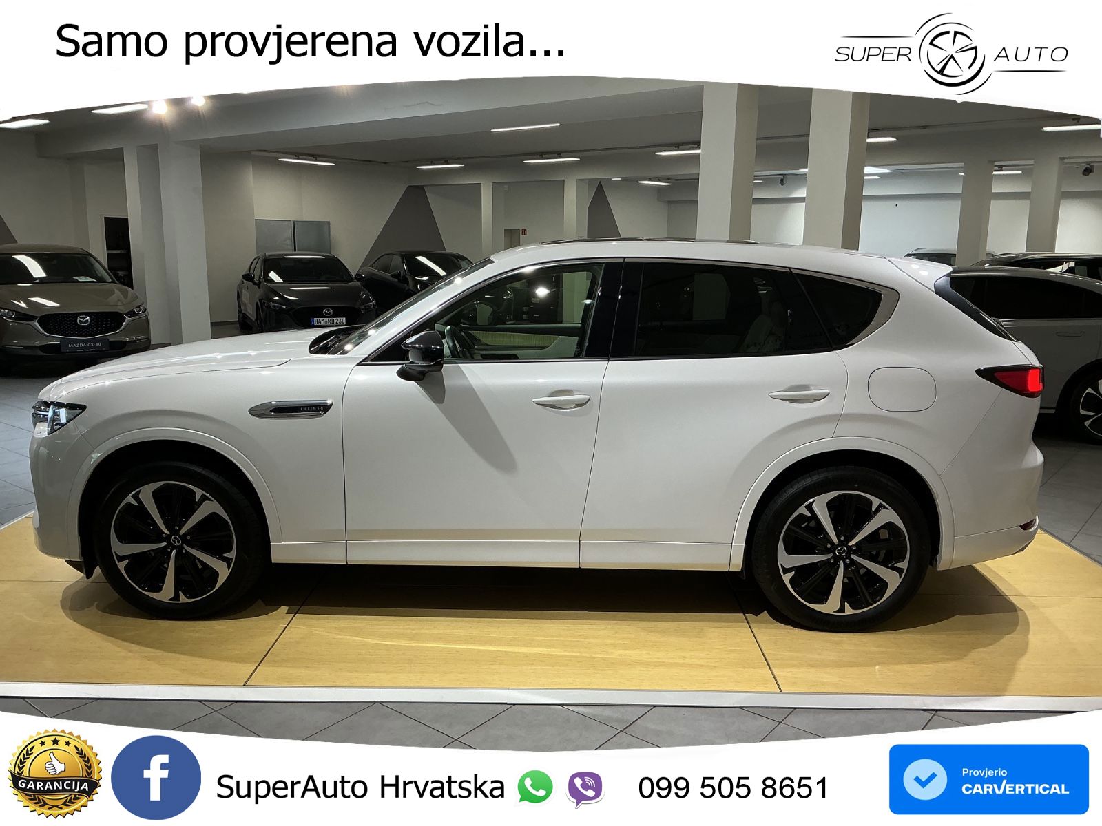 Mazda CX-60 3.3 e-Skyactiv D (254 KS) AWD Automatic LED+GR SJED+ACC