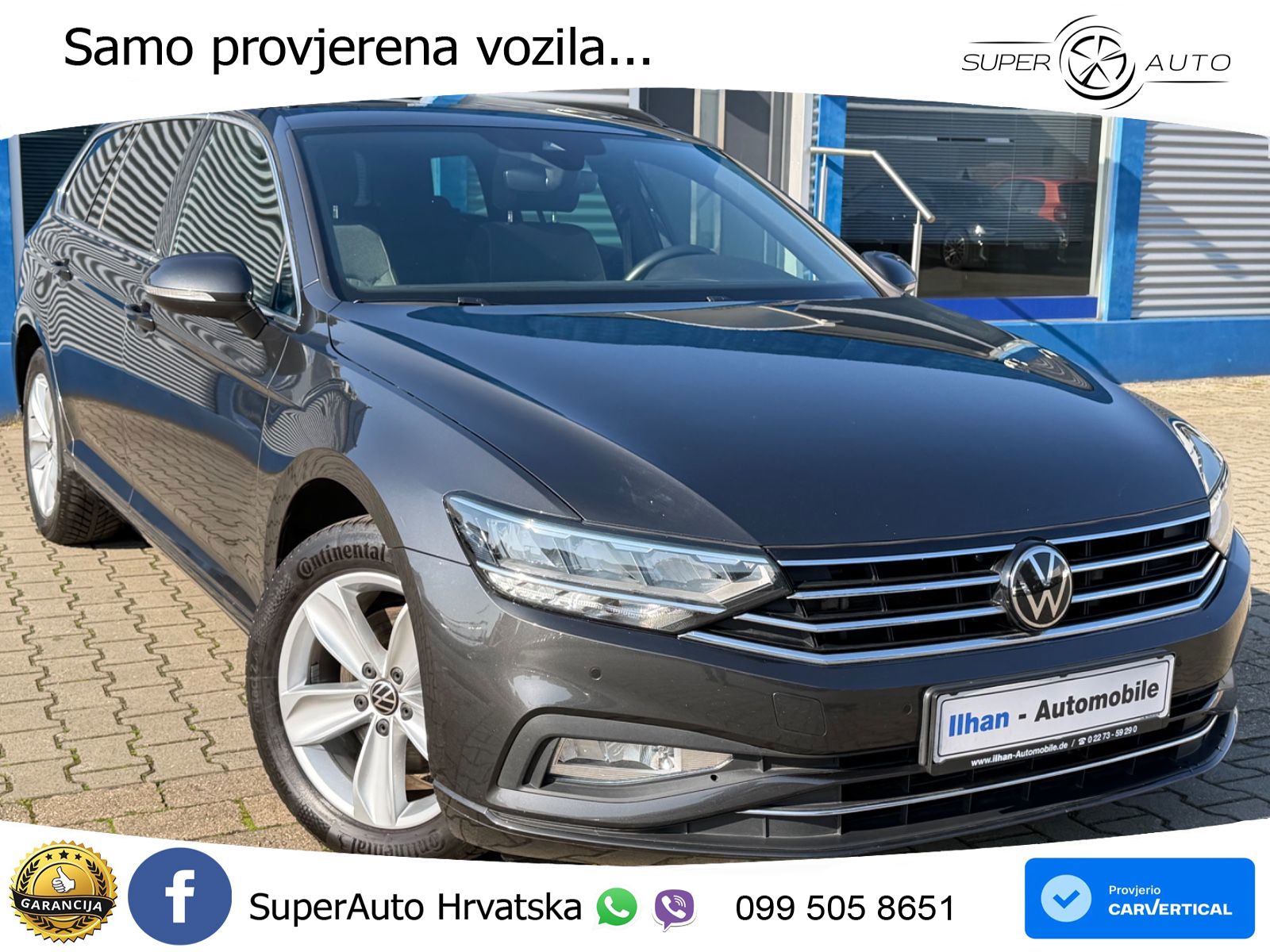 Volkswagen Passat Variant 2.0 TDI (200 KS) DSG Business LED+GR SJED+ACC