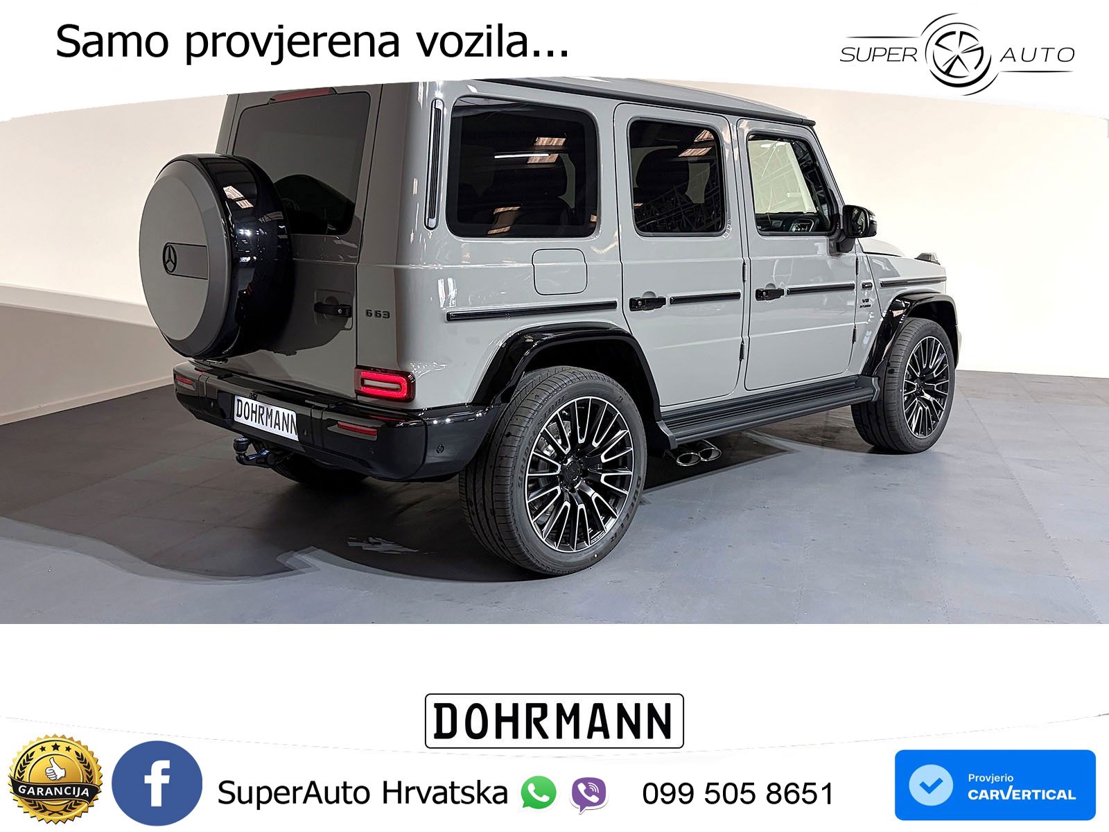 Mercedes AMG G 63 Long V8 (585 KS) 4MATIC 9G-TRONIC AMG SPEEDSHIFT TCT Superior LED+GR SJED+ACC