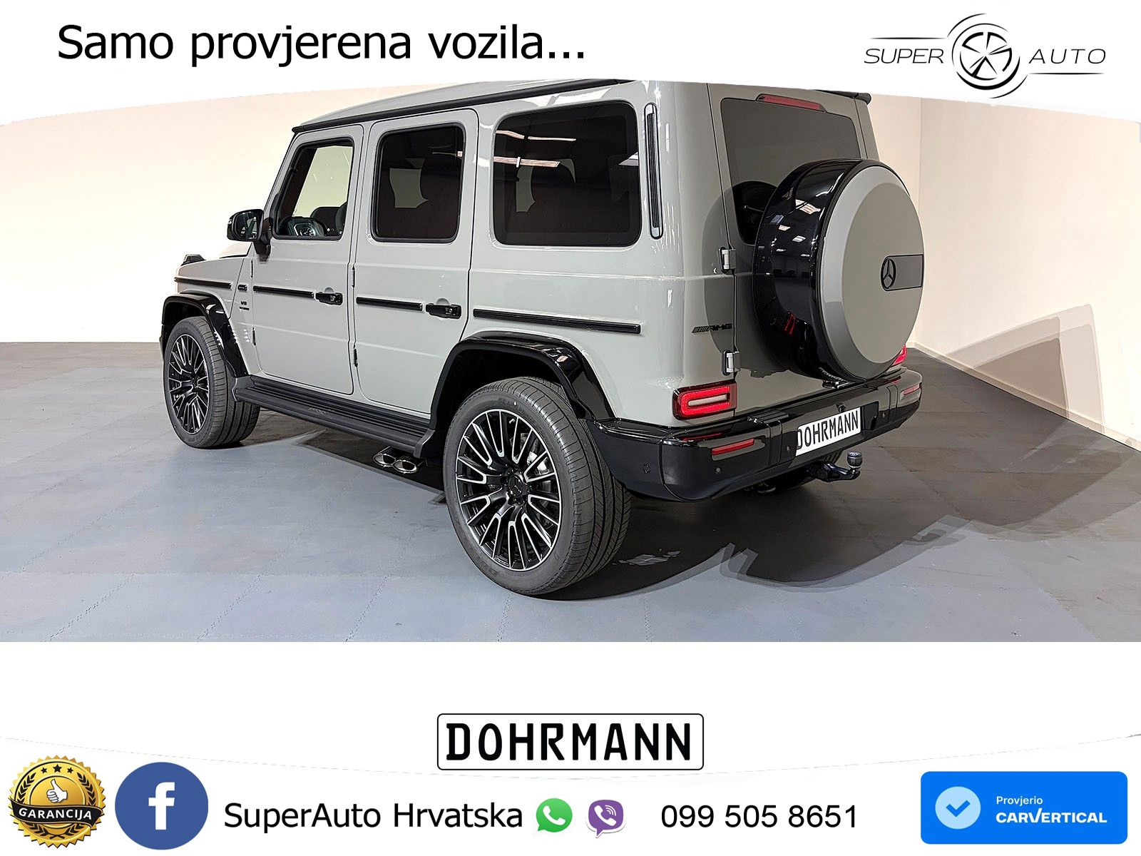 Mercedes AMG G 63 Long V8 (585 KS) 4MATIC 9G-TRONIC AMG SPEEDSHIFT TCT Superior LED+GR SJED+ACC