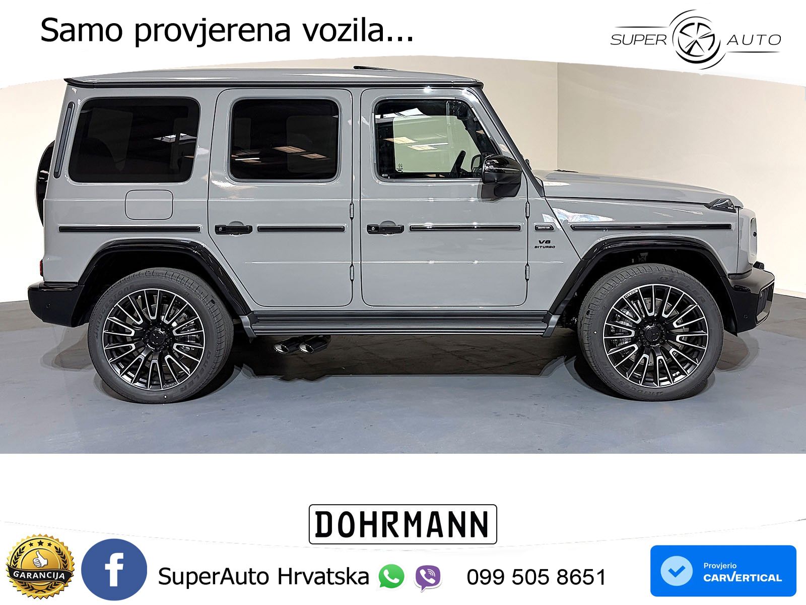 Mercedes AMG G 63 Long V8 (585 KS) 4MATIC 9G-TRONIC AMG SPEEDSHIFT TCT Superior LED+GR SJED+ACC