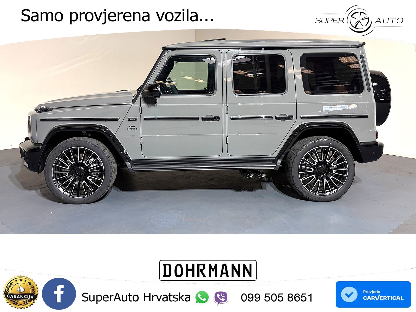 Mercedes AMG G 63 Long V8 (585 KS) 4MATIC 9G-TRONIC AMG SPEEDSHIFT TCT Superior LED+GR SJED+ACC