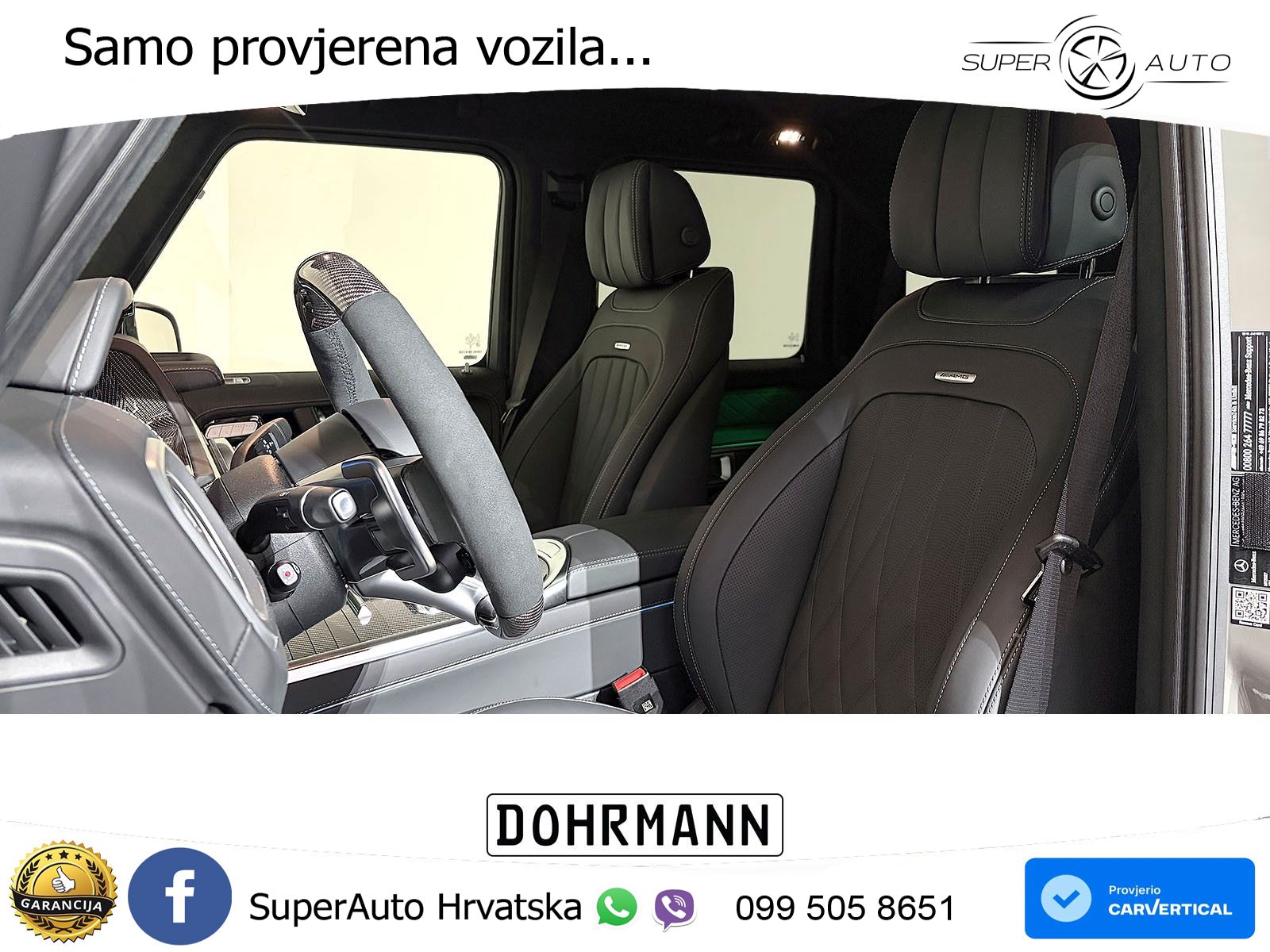 Mercedes AMG G 63 Long V8 (585 KS) 4MATIC 9G-TRONIC AMG SPEEDSHIFT TCT Superior LED+GR SJED+ACC