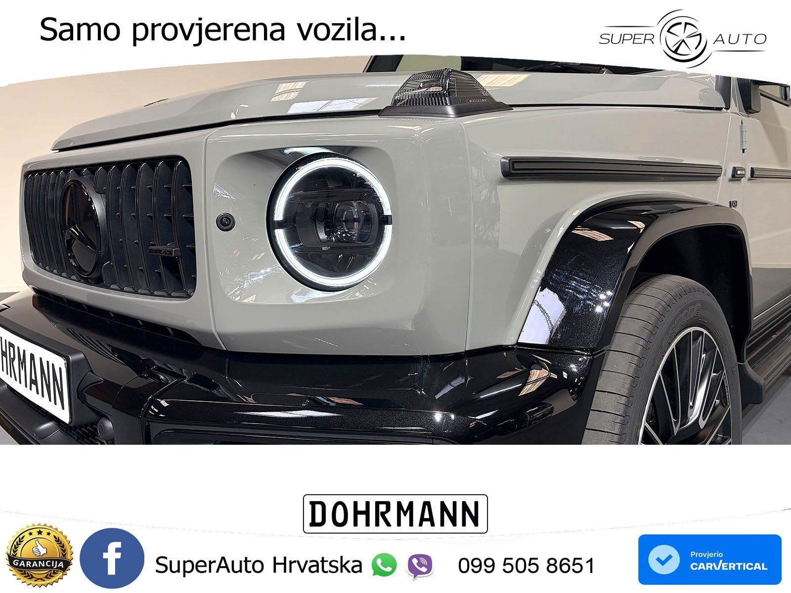 Mercedes AMG G 63 Long V8 (585 KS) 4MATIC 9G-TRONIC AMG SPEEDSHIFT TCT Superior LED+GR SJED+ACC
