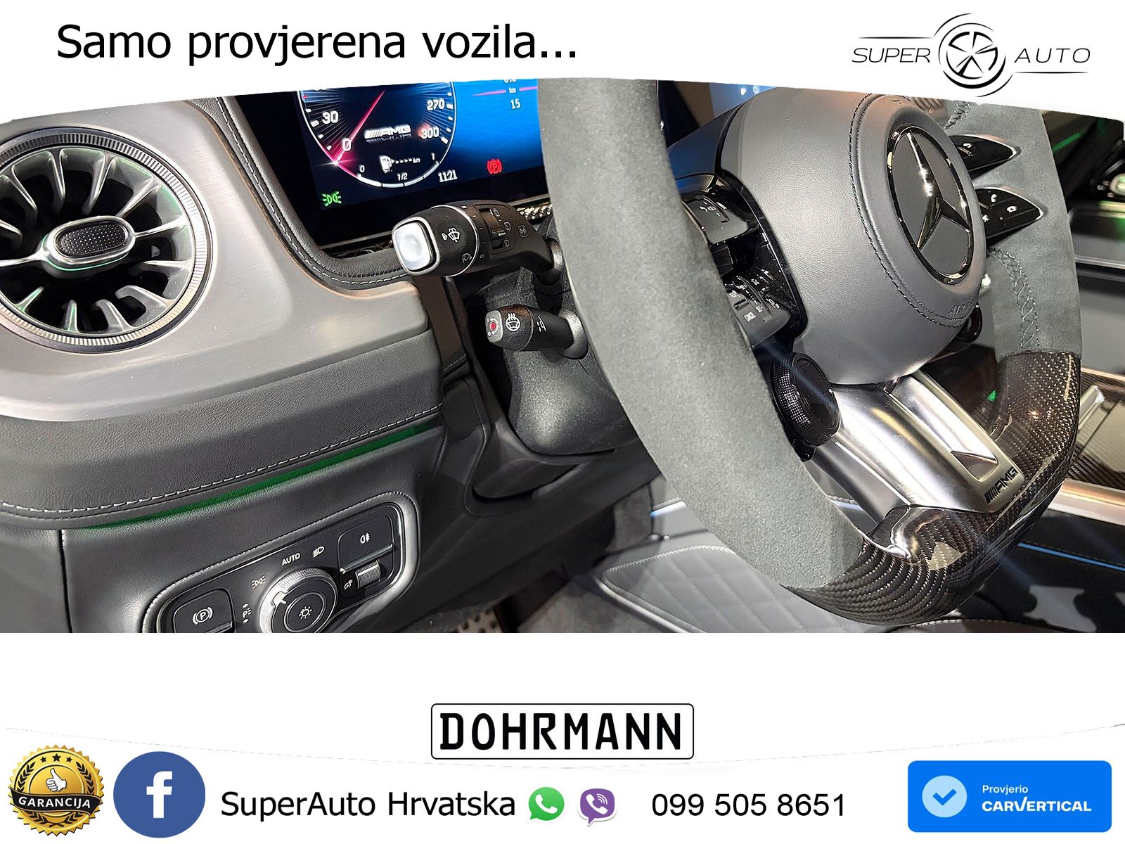 Mercedes AMG G 63 Long V8 (585 KS) 4MATIC 9G-TRONIC AMG SPEEDSHIFT TCT Superior LED+GR SJED+ACC