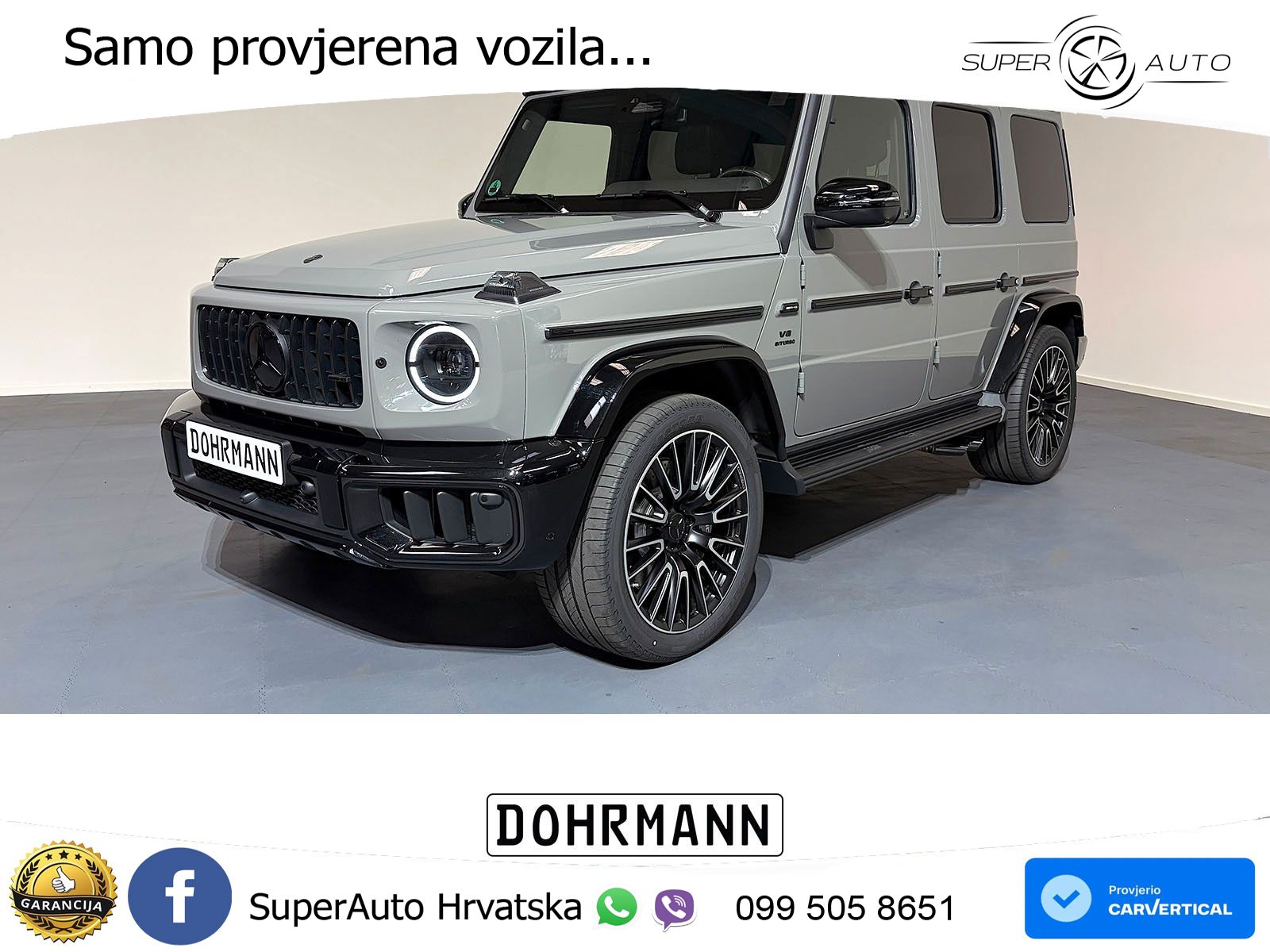 Mercedes AMG G 63 Long V8 (585 KS) 4MATIC 9G-TRONIC AMG SPEEDSHIFT TCT Superior LED+GR SJED+ACC