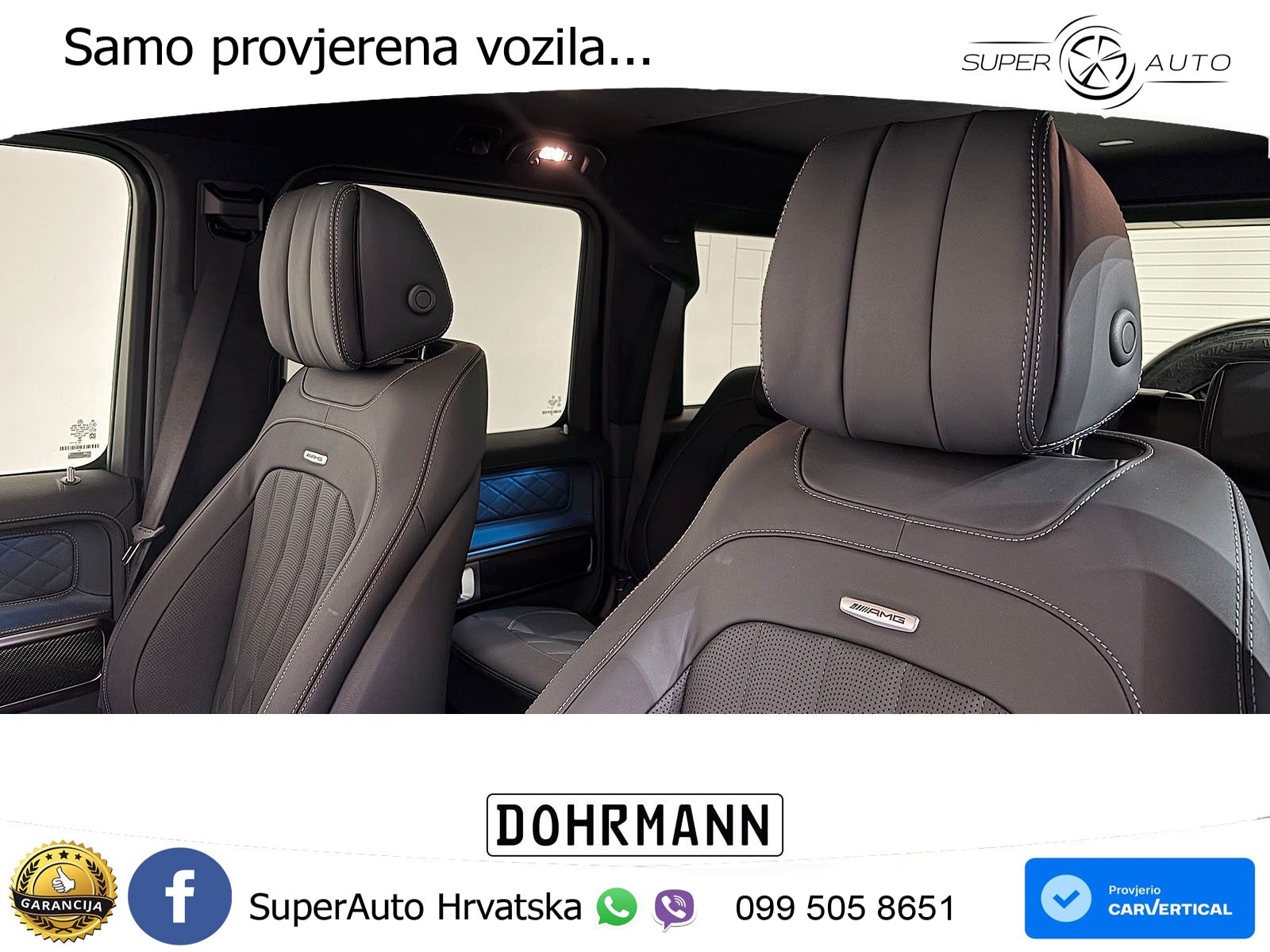 Mercedes AMG G 63 Long V8 (585 KS) 4MATIC 9G-TRONIC AMG SPEEDSHIFT TCT Superior LED+GR SJED+ACC