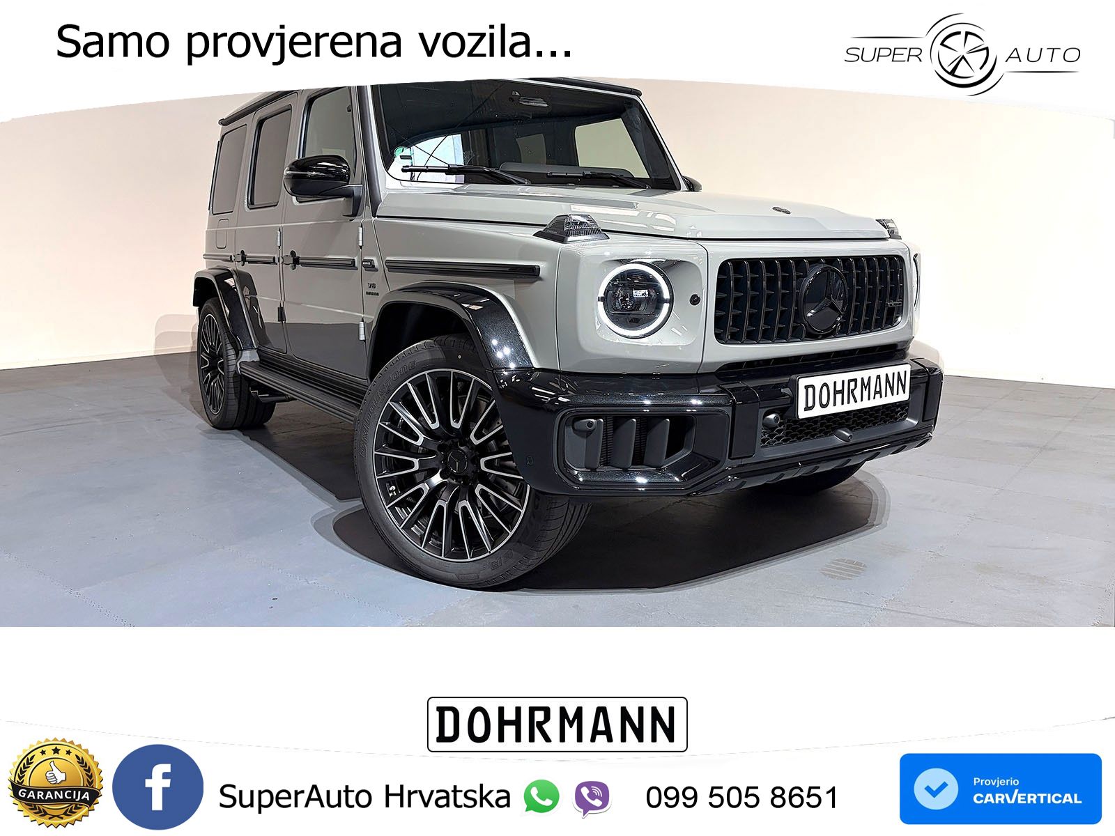 Mercedes AMG G 63 Long V8 (585 KS) 4MATIC 9G-TRONIC AMG SPEEDSHIFT TCT Superior LED+GR SJED+ACC