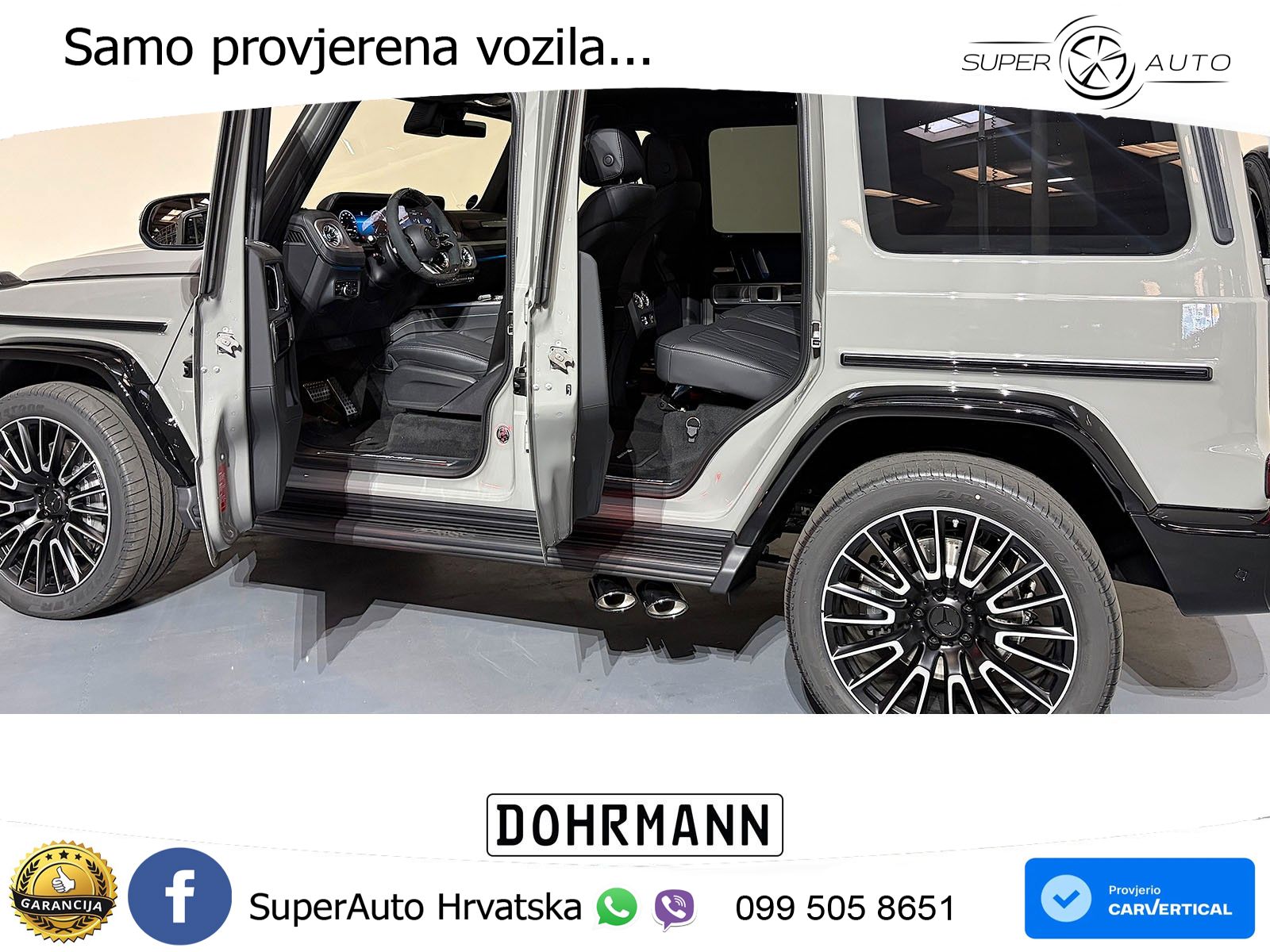 Mercedes AMG G 63 Long V8 (585 KS) 4MATIC 9G-TRONIC AMG SPEEDSHIFT TCT Superior LED+GR SJED+ACC