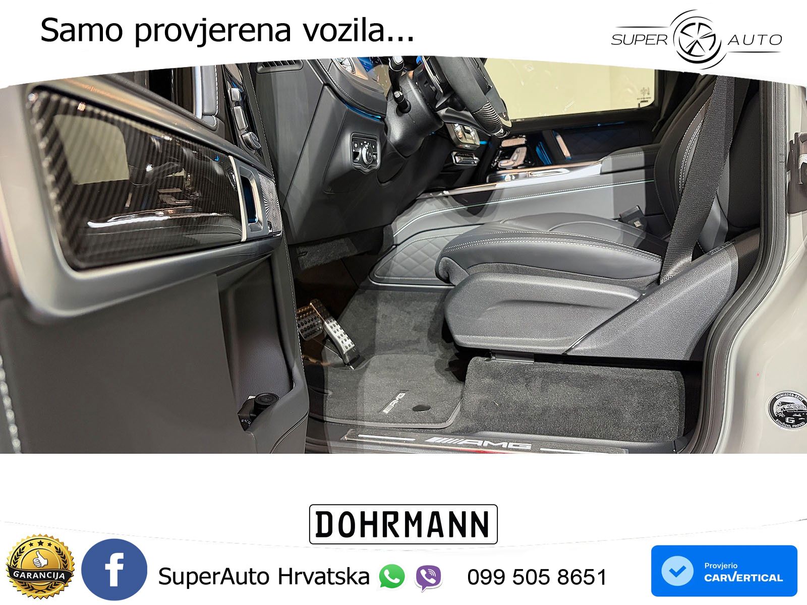 Mercedes AMG G 63 Long V8 (585 KS) 4MATIC 9G-TRONIC AMG SPEEDSHIFT TCT Superior LED+GR SJED+ACC