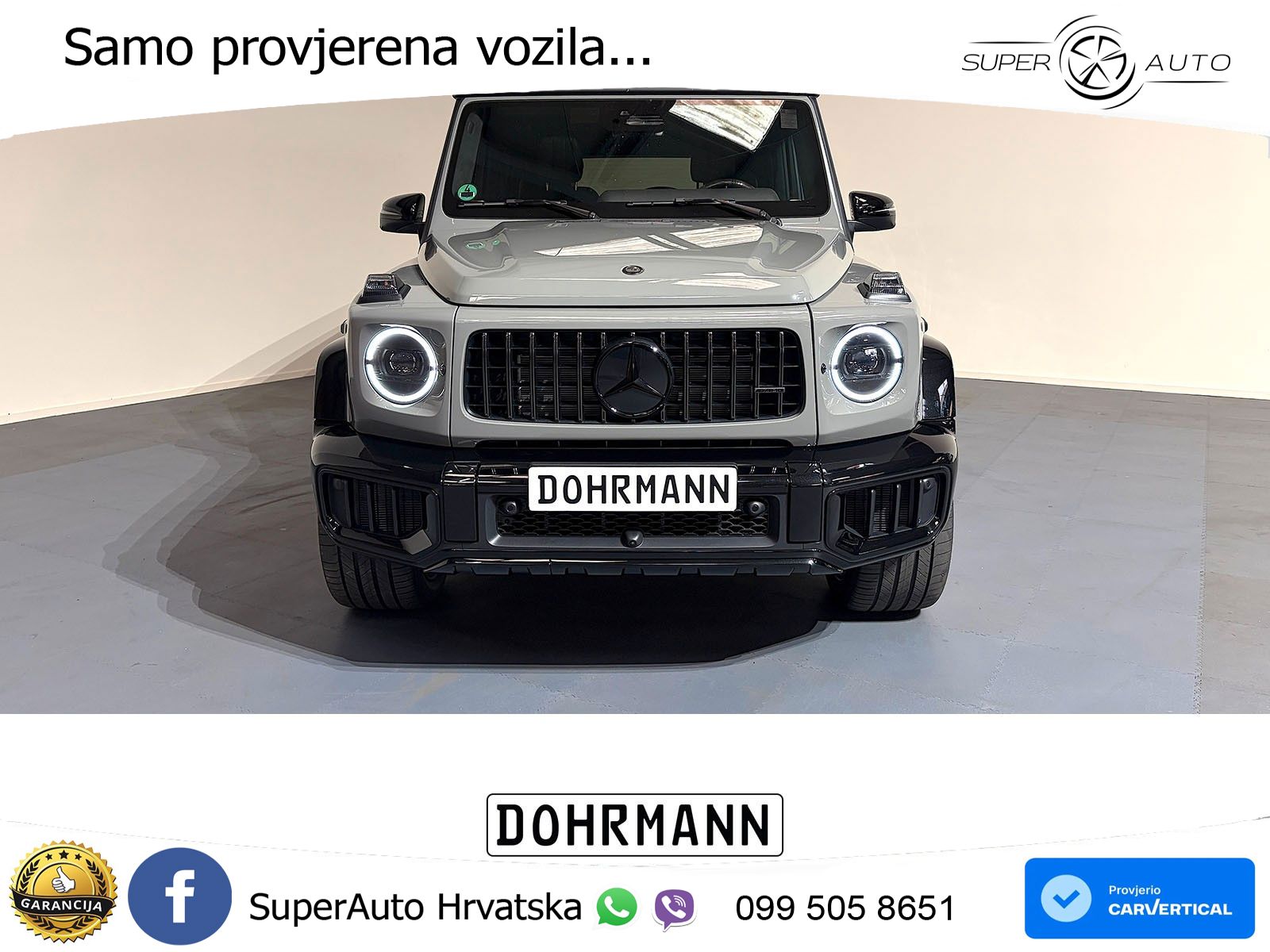 Mercedes AMG G 63 Long V8 (585 KS) 4MATIC 9G-TRONIC AMG SPEEDSHIFT TCT Superior LED+GR SJED+ACC