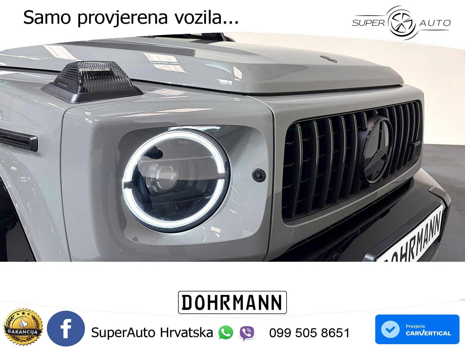 Mercedes AMG G 63 Long V8 (585 KS) 4MATIC 9G-TRONIC AMG SPEEDSHIFT TCT Superior LED+GR SJED+ACC