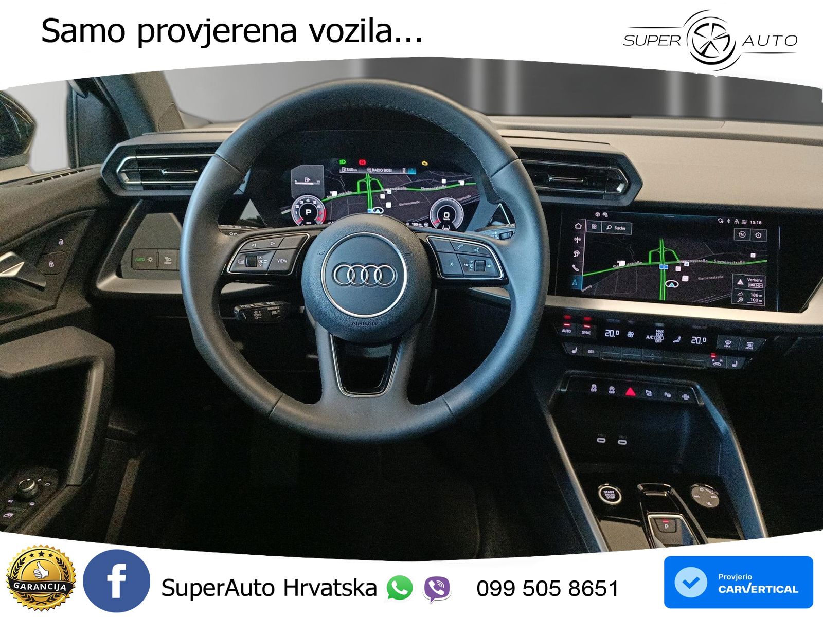 Audi A3 35 TFSI (150 KS) S tronic LED+GR SJED+ACC