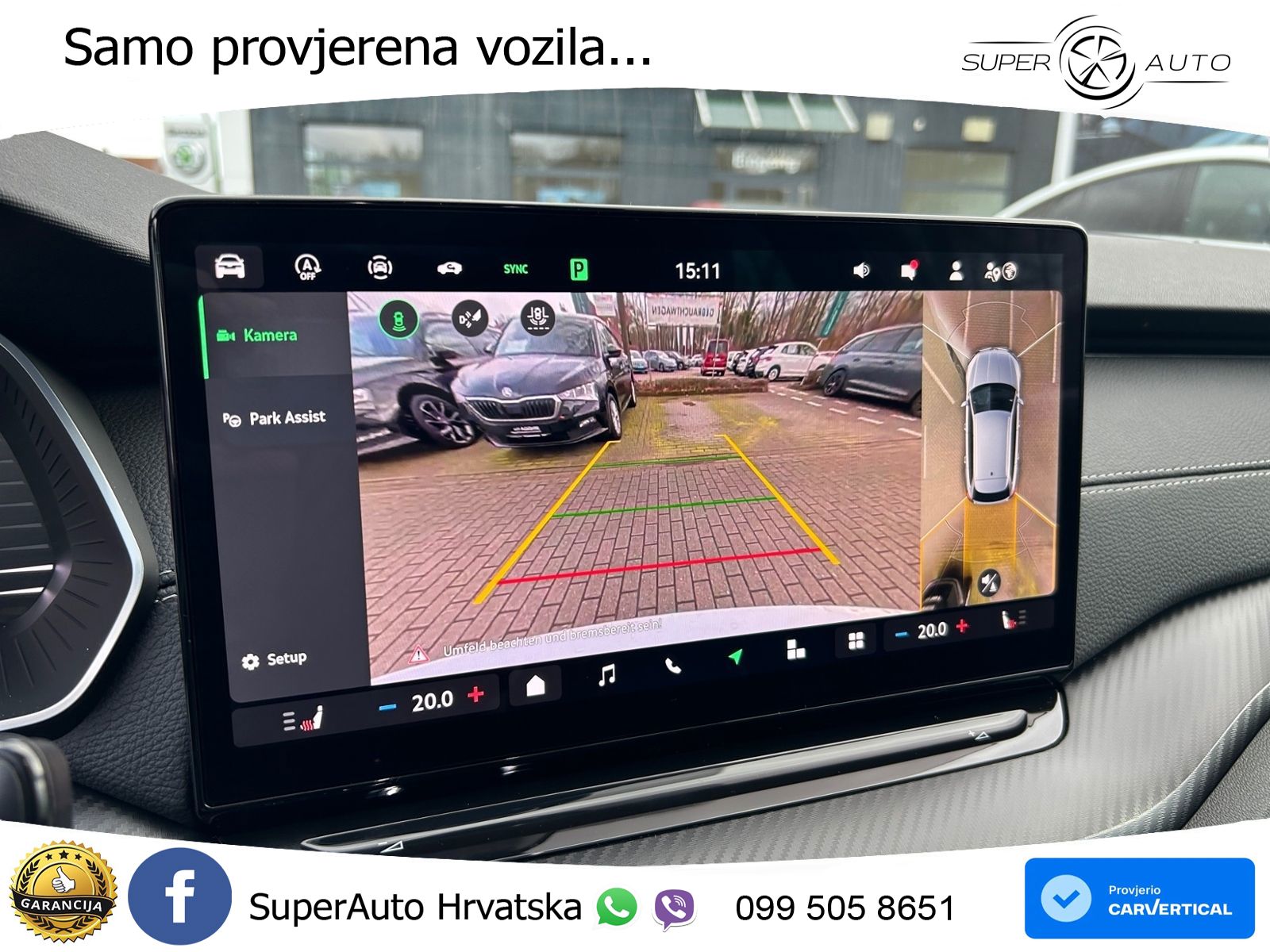 Škoda Octavia Combi 2.0 TDI (150 KS) DSG SportLine LED+GR SJED+ACC