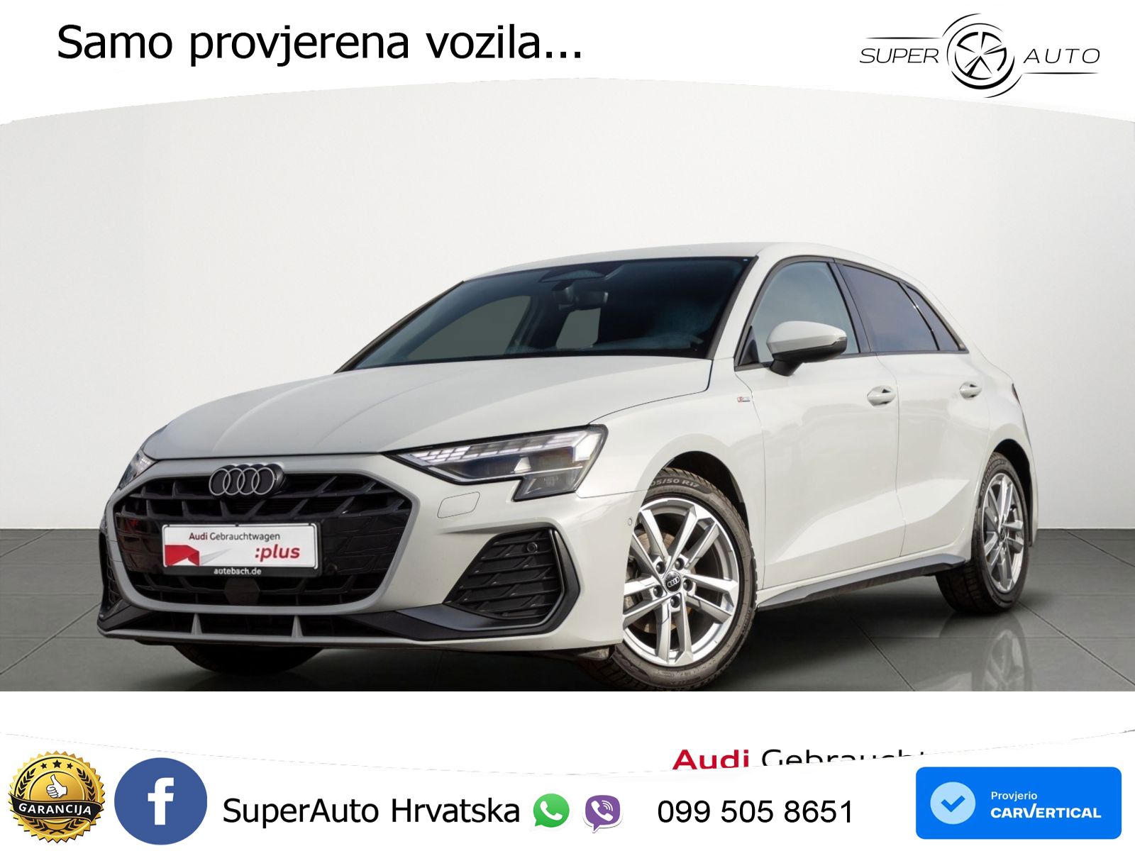 Audi A3 35 TFSI (150 KS) S tronic S line LED+GR SJED+ACC