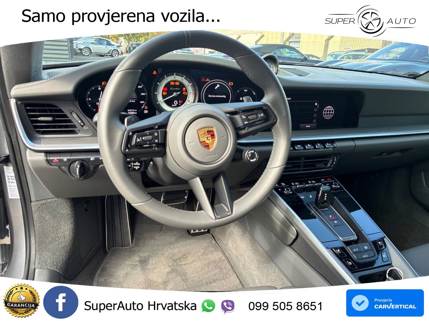 Porsche 911 Turbo 3.8 (580 KS) PDK LED+GR SJED+ACC