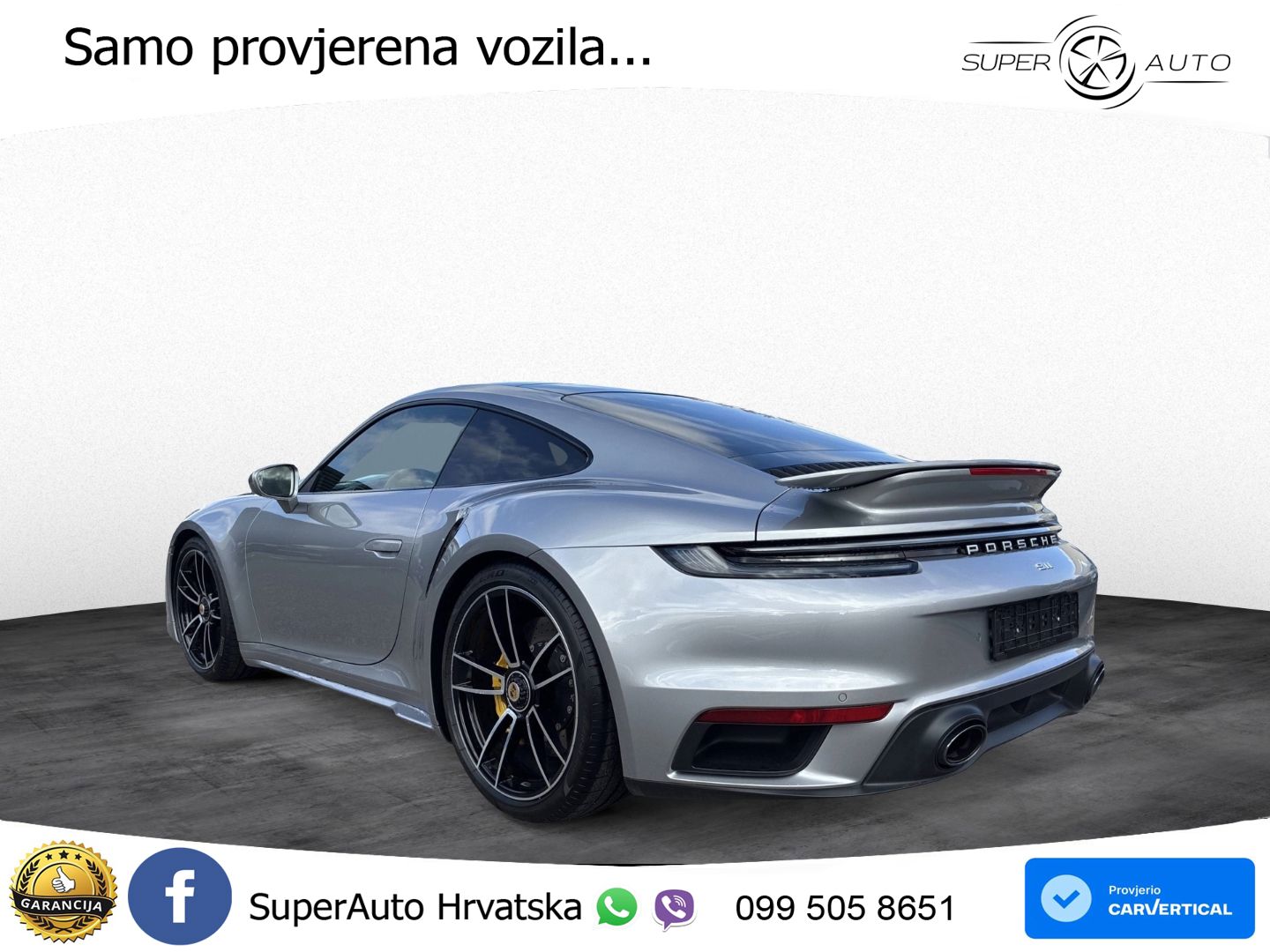 Porsche 911 Turbo 3.8 (580 KS) PDK LED+GR SJED+ACC