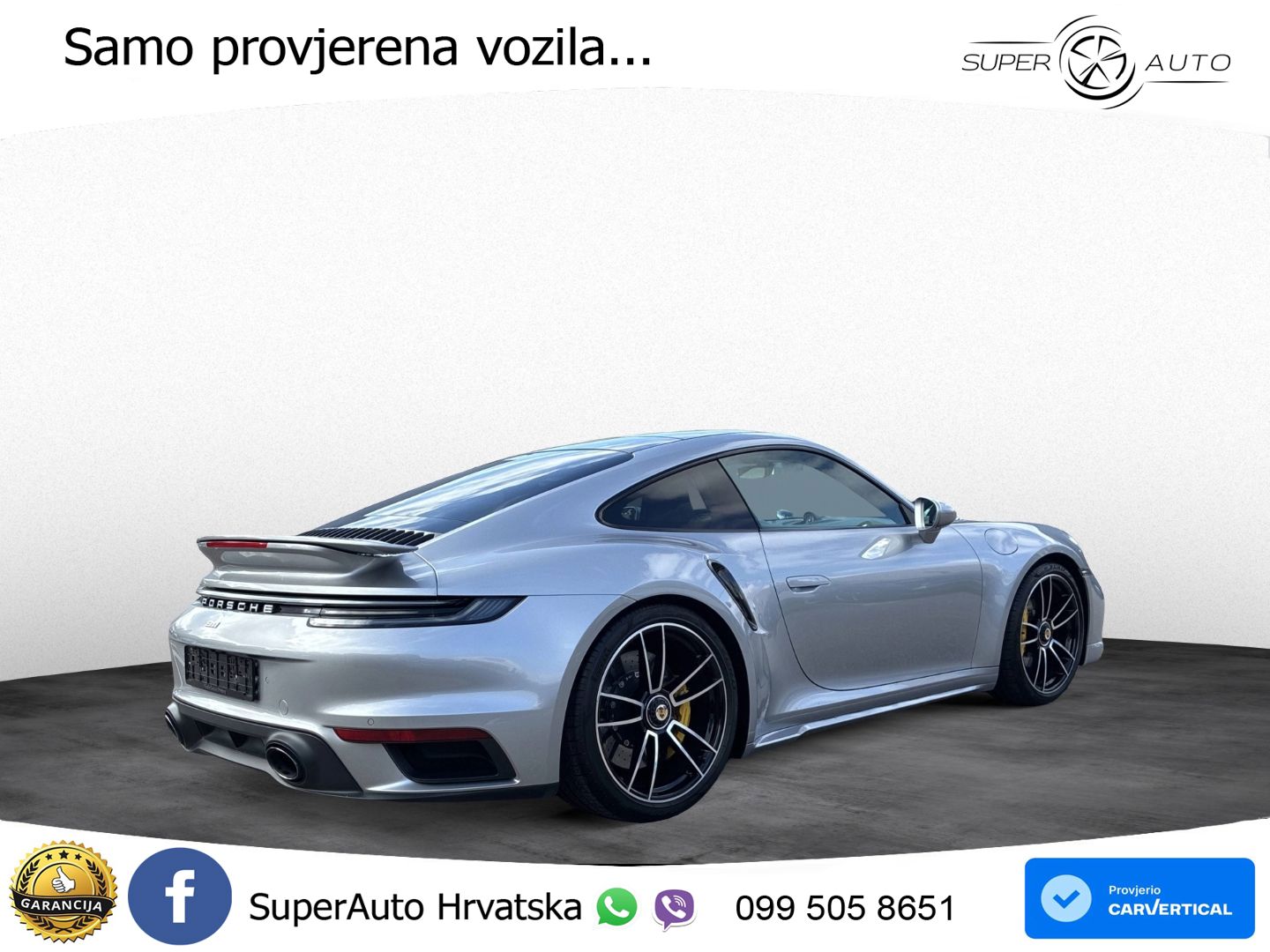 Porsche 911 Turbo 3.8 (580 KS) PDK LED+GR SJED+ACC