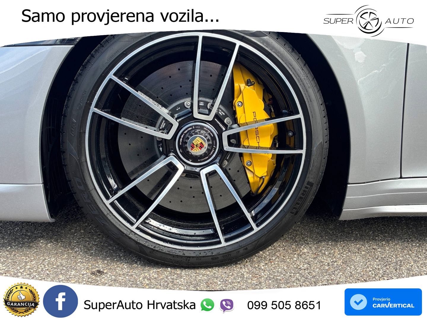 Porsche 911 Turbo 3.8 (580 KS) PDK LED+GR SJED+ACC