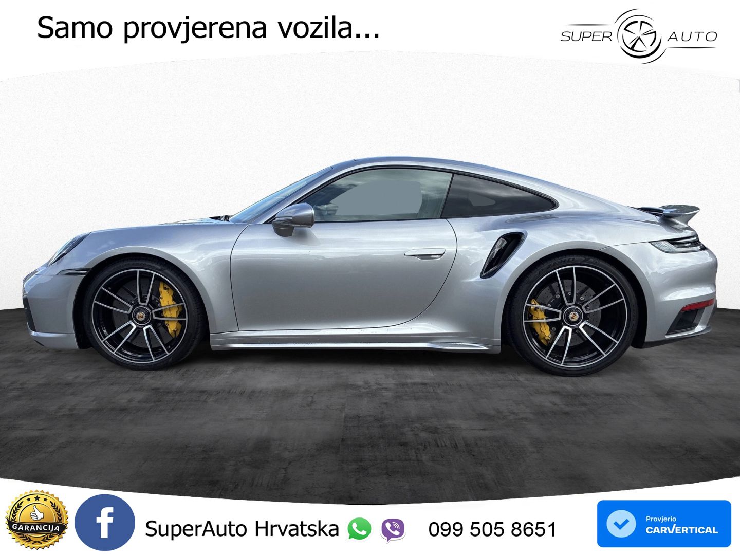 Porsche 911 Turbo 3.8 (580 KS) PDK LED+GR SJED+ACC