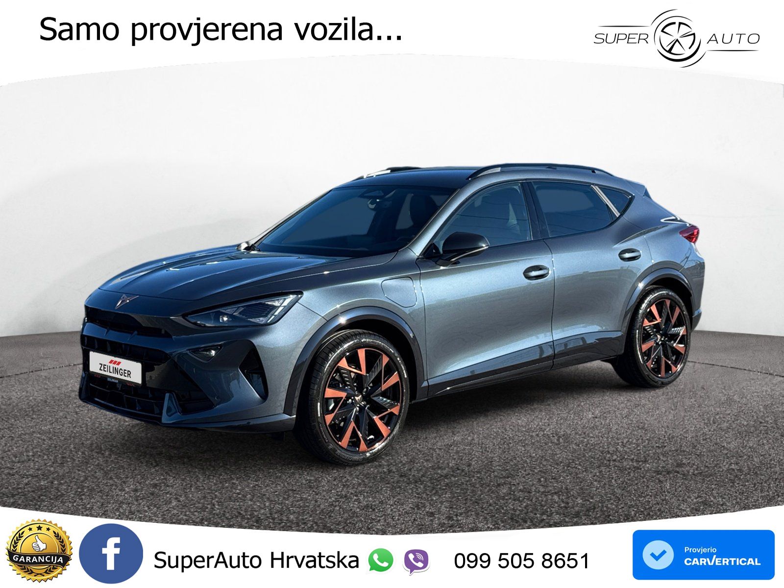 Cupra Formentor 1.5 TSI (204 KS) e-Hybrid DSG LED+GR SJED+ACC