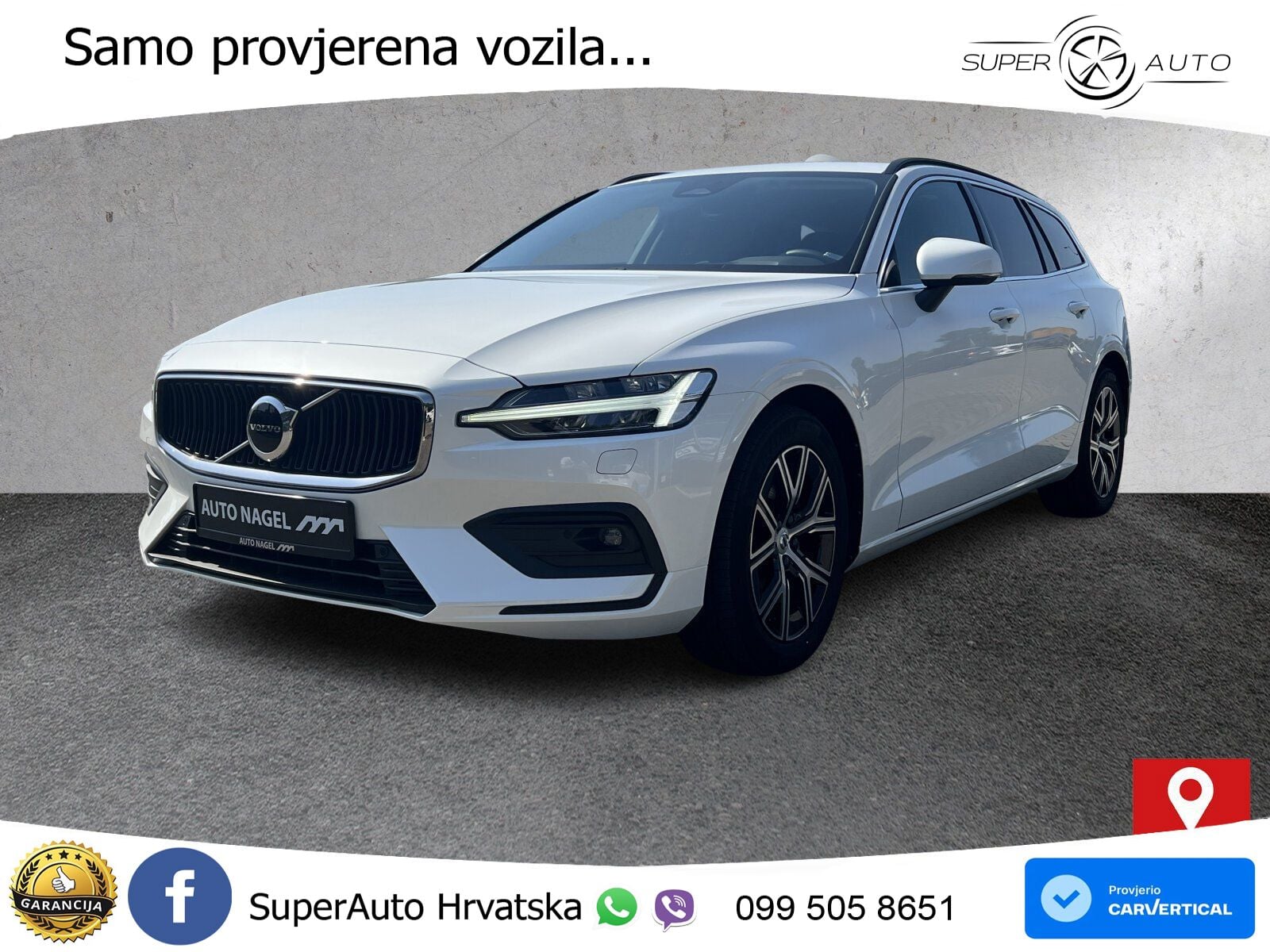 Volvo V60 2.0 B4 Diesel Geartronic LED+GR SJED+ACC