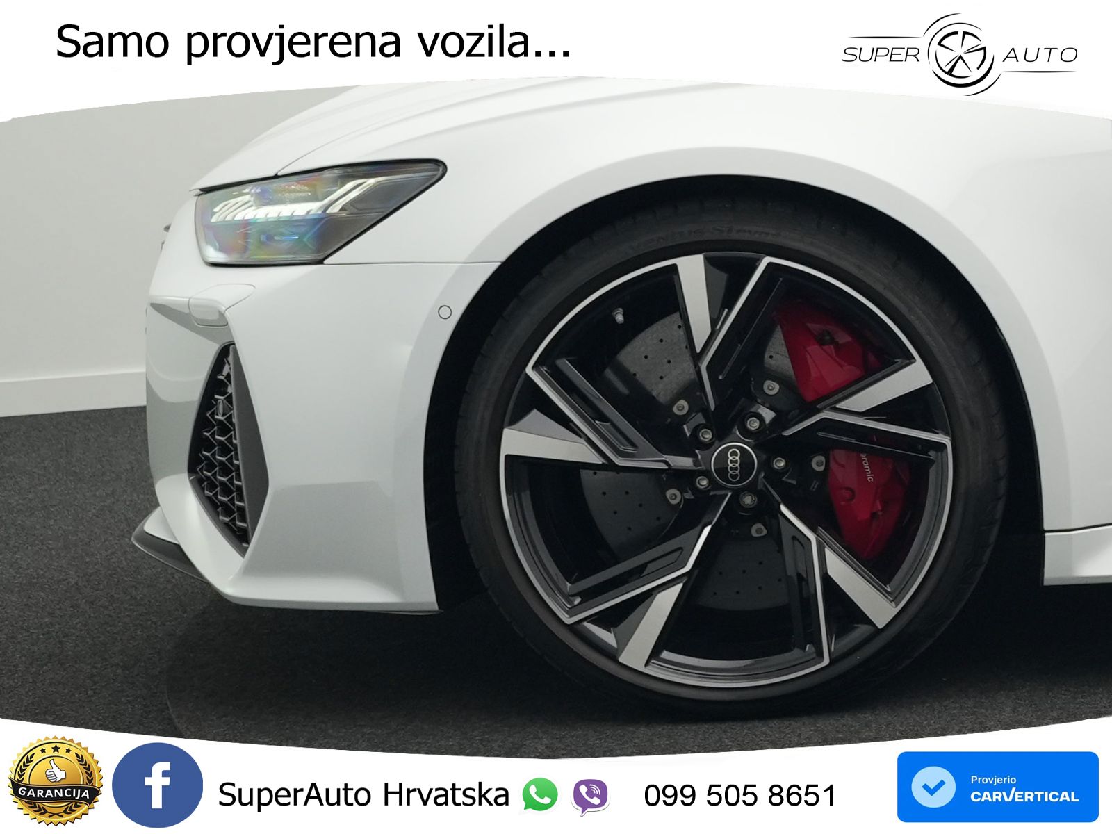 Audi RS6 Avant 4.0 TFSI V8 (600 KS) quattro Tiptronic Kuka LED+GR SJED+ACC