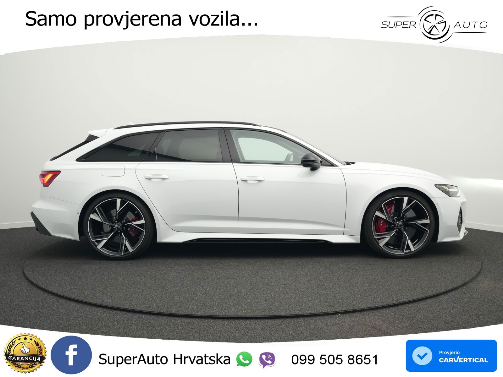 Audi RS6 Avant 4.0 TFSI V8 (600 KS) quattro Tiptronic Kuka LED+GR SJED+ACC