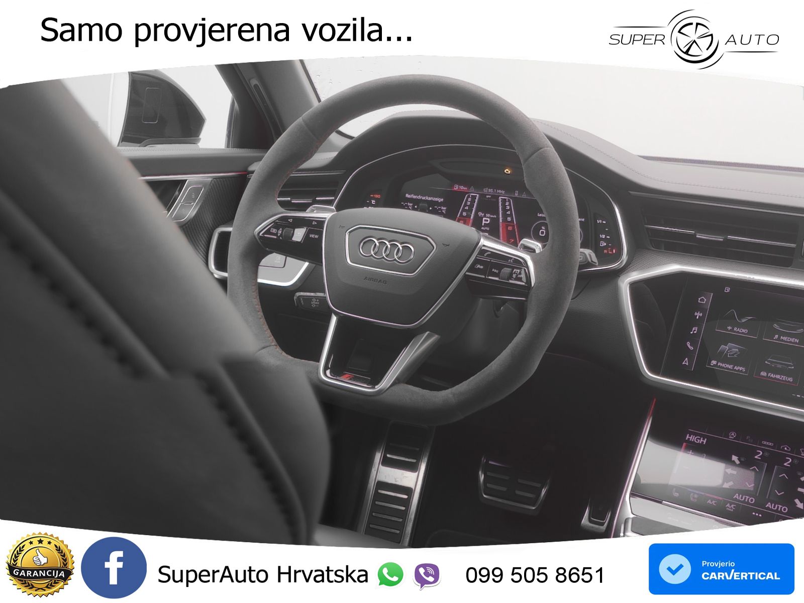 Audi RS6 Avant 4.0 TFSI V8 (600 KS) quattro Tiptronic Kuka LED+GR SJED+ACC