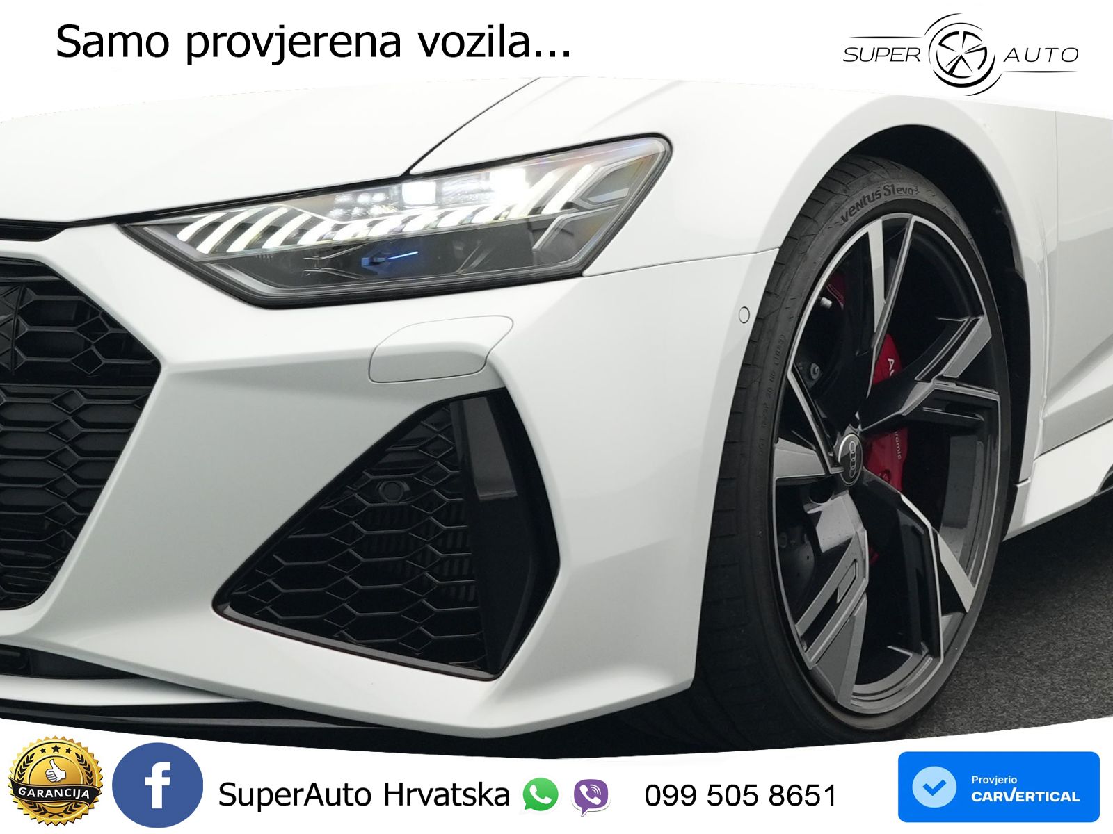 Audi RS6 Avant 4.0 TFSI V8 (600 KS) quattro Tiptronic Kuka LED+GR SJED+ACC