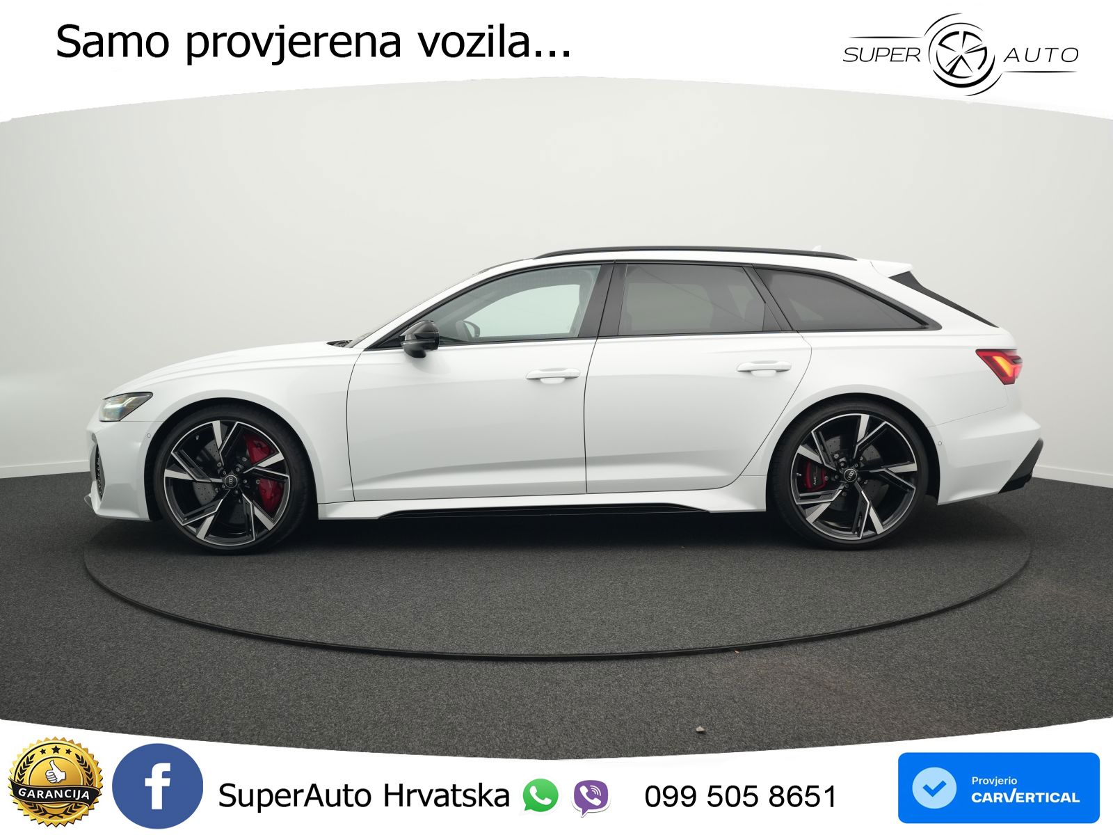 Audi RS6 Avant 4.0 TFSI V8 (600 KS) quattro Tiptronic Kuka LED+GR SJED+ACC