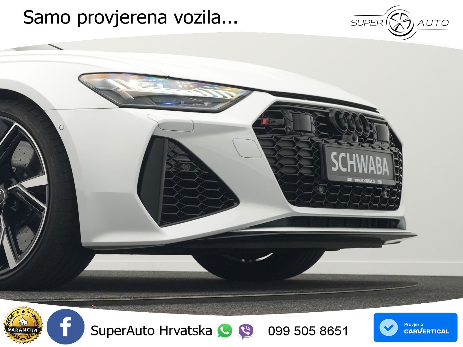 Audi RS6 Avant 4.0 TFSI V8 (600 KS) quattro Tiptronic Kuka LED+GR SJED+ACC
