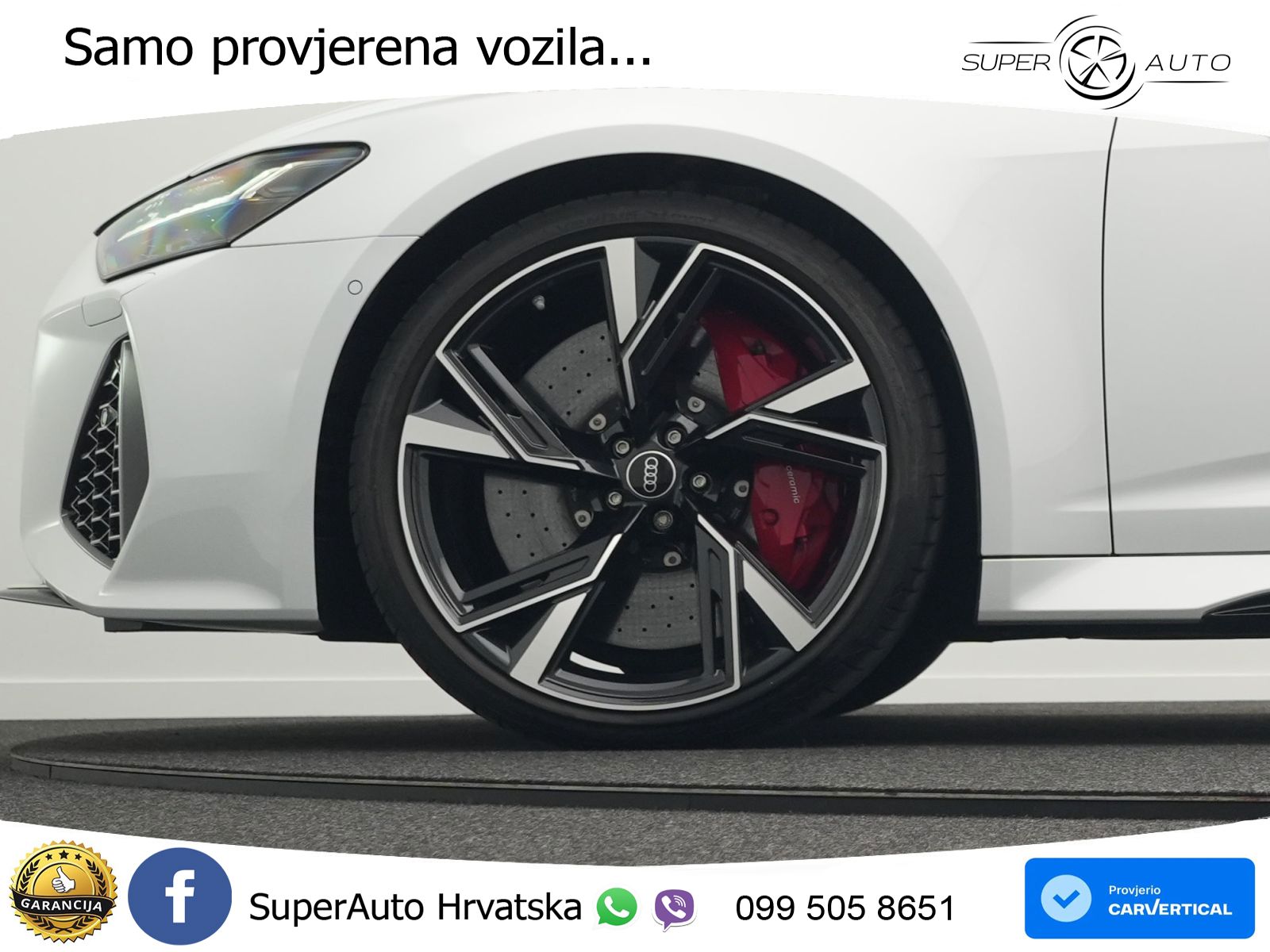 Audi RS6 Avant 4.0 TFSI V8 (600 KS) quattro Tiptronic Kuka LED+GR SJED+ACC