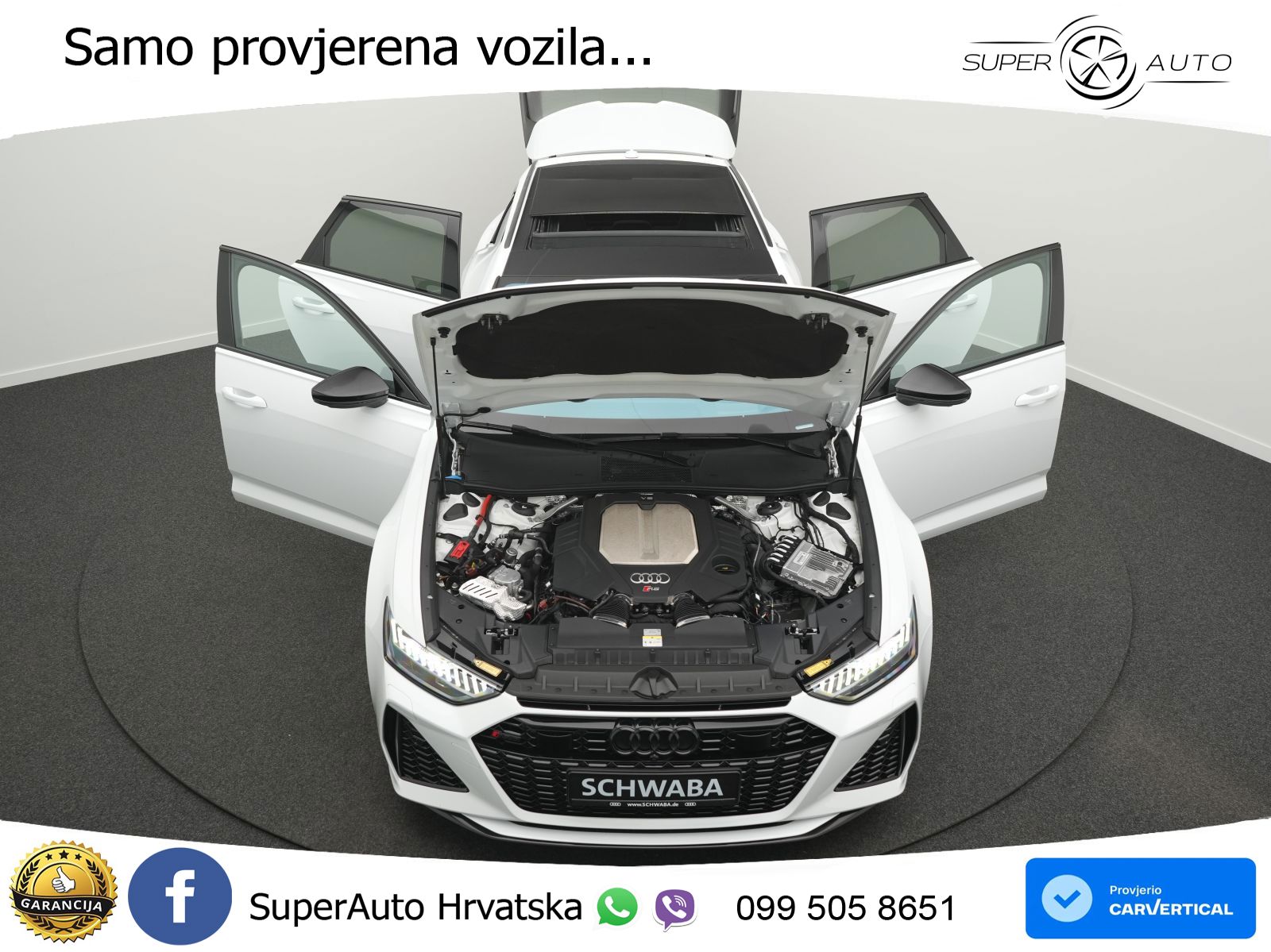 Audi RS6 Avant 4.0 TFSI V8 (600 KS) quattro Tiptronic Kuka LED+GR SJED+ACC